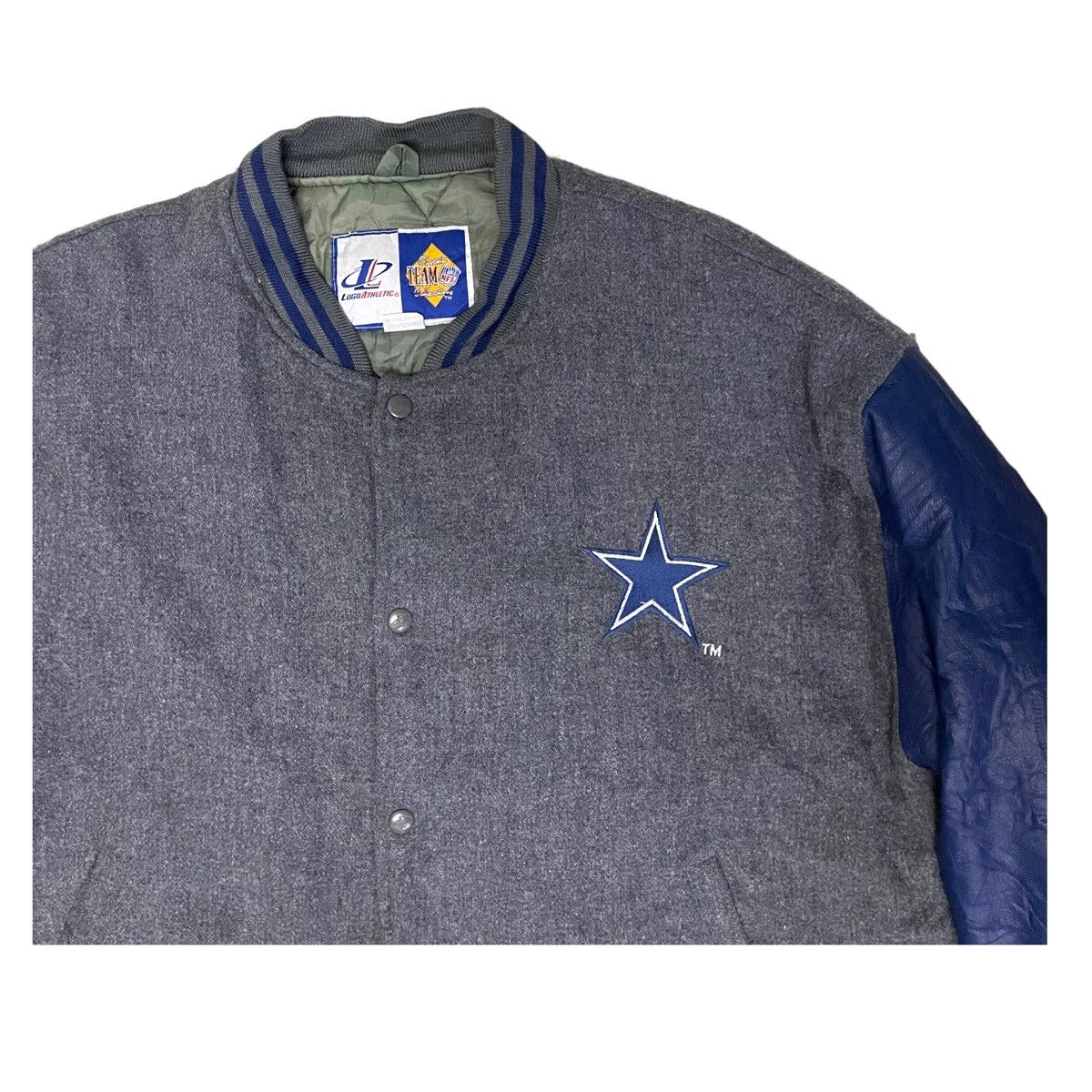 NFL 💥90s NFL DALLAS COWBOY VARSITY JACKET Size US L / EU 52-54 / 3 - 4 Thumbnail