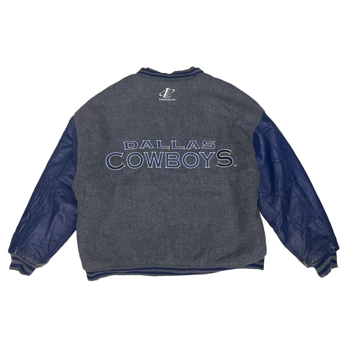 NFL 💥90s NFL DALLAS COWBOY VARSITY JACKET Size US L / EU 52-54 / 3 - 5 Thumbnail