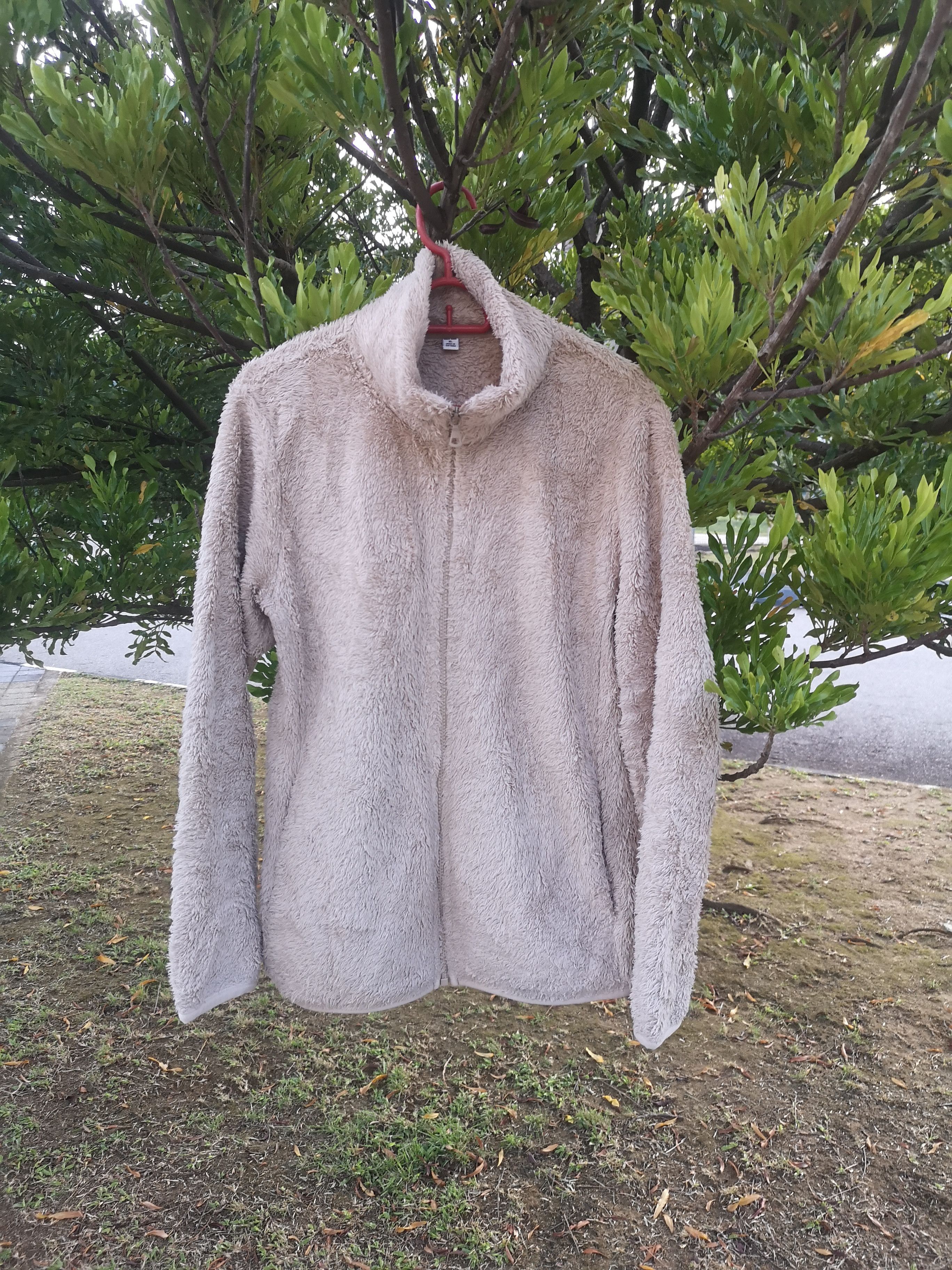 Japanese Brand × Uniqlo Uniqlo Faux Fux zipper Fleece Size US XL / EU 56 / 4 - 1 Thumbnail