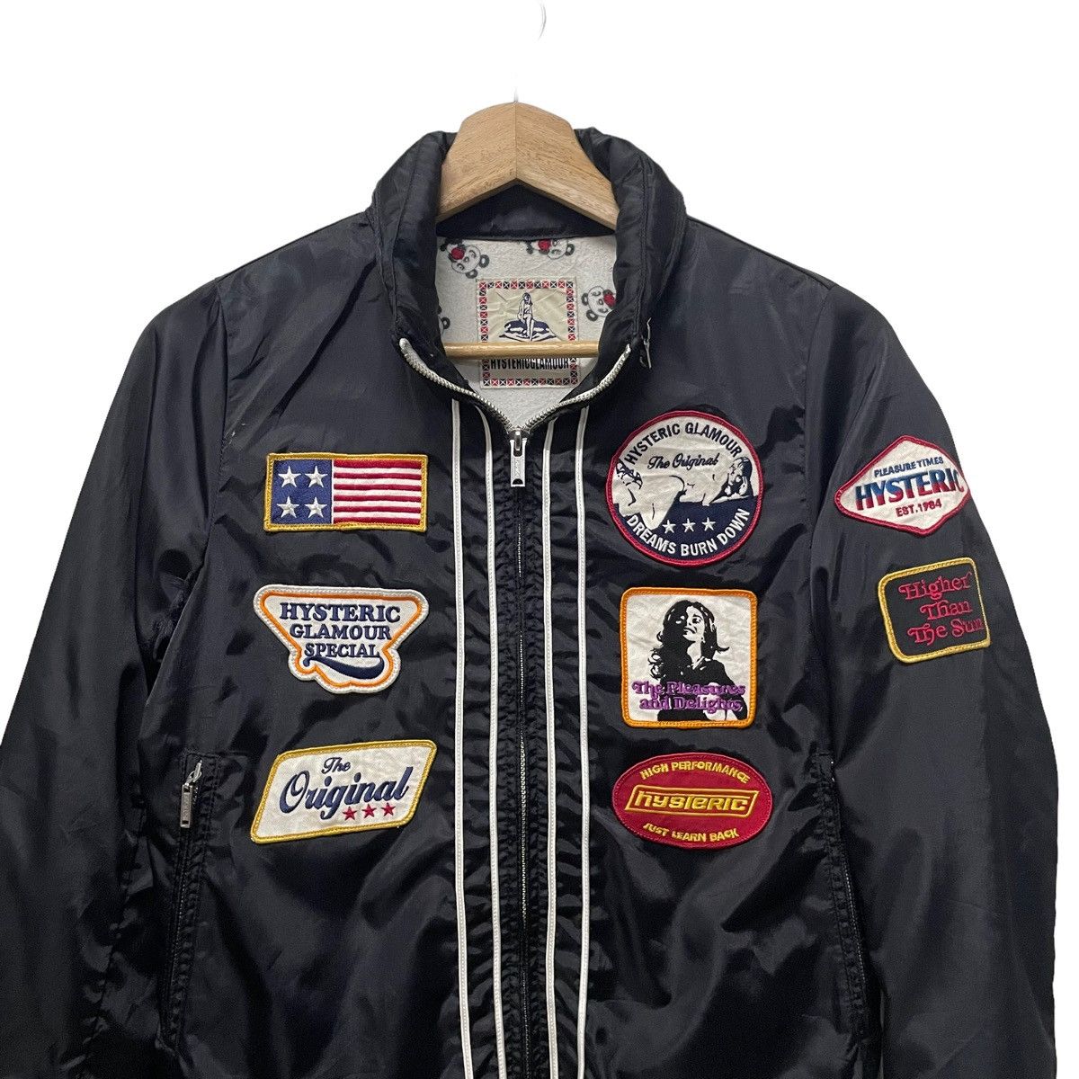Hysteric Glamour 💥 HYSTERIC GLAMOUR RIOT BOMBER JACKET Size S / US 4 / IT 40 - 4 Thumbnail