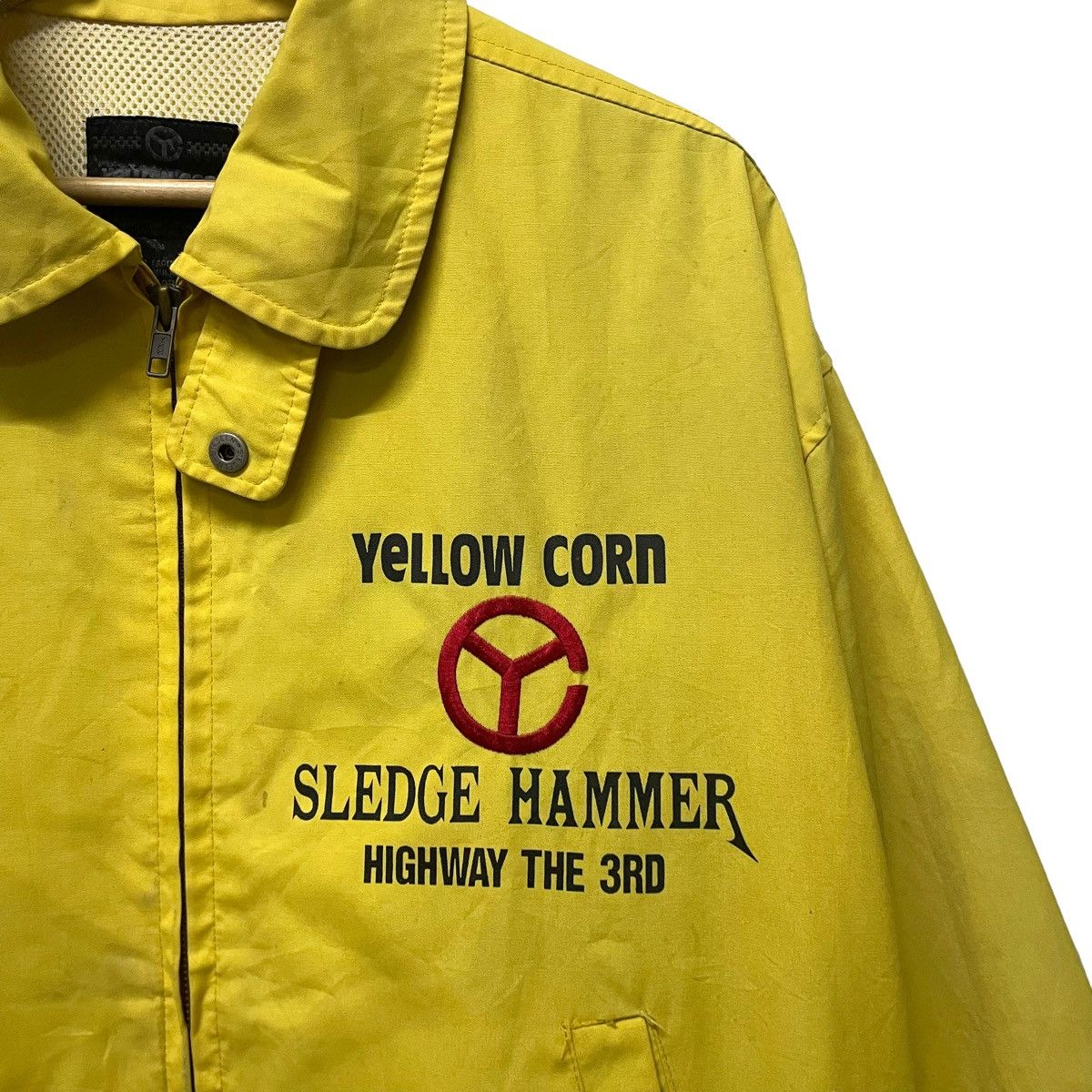 Hein Gericke × Kadoya × YELLOW CORN 💥 Vintage Yellow Corn Racing Biker Jacket Size US L / EU 52-54 / 3 - 6 Thumbnail
