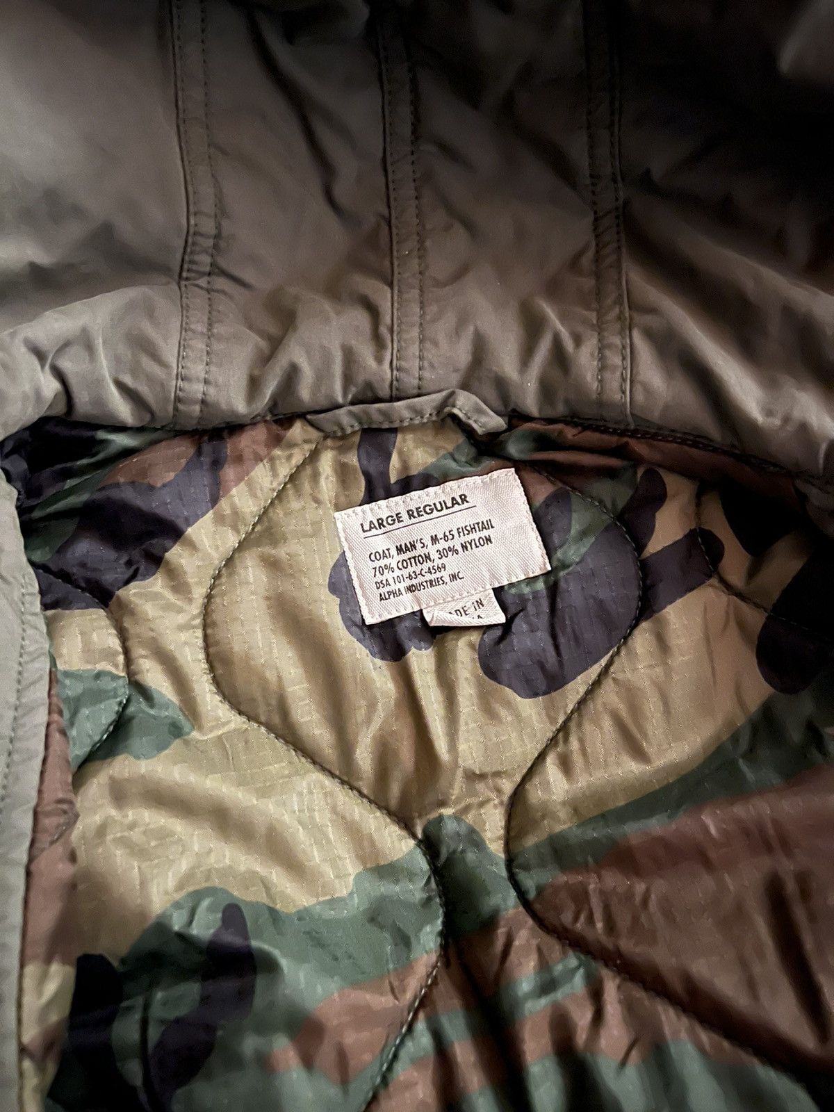 Alpha Industries M-65 Fishtail Parka Size US L / EU 52-54 / 3 - 3 Thumbnail