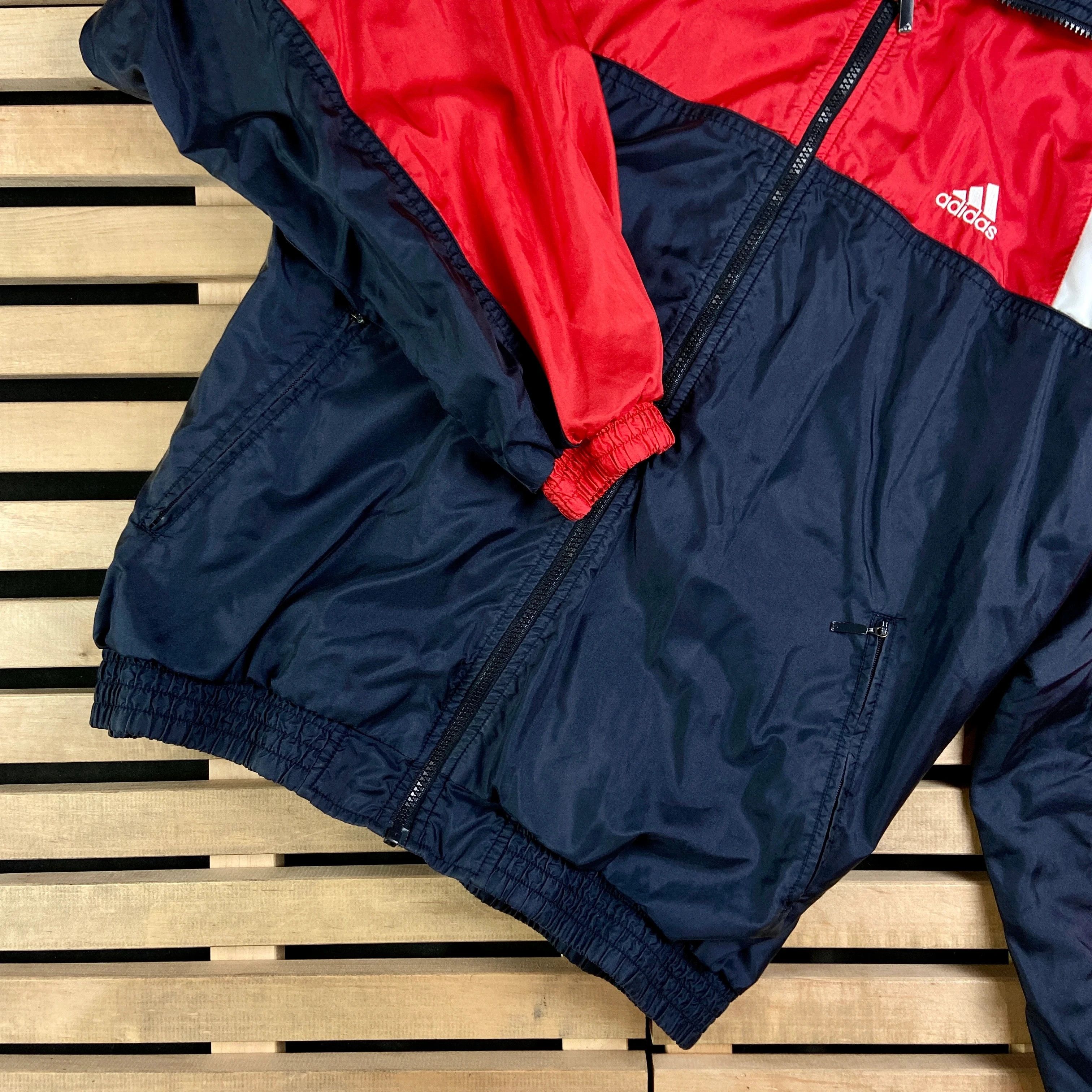 Adidas × Vintage Mens Bomber Jacket Adidas Vintage Size XXL 2XL Size US XXL / EU 58 / 5 - 3 Thumbnail