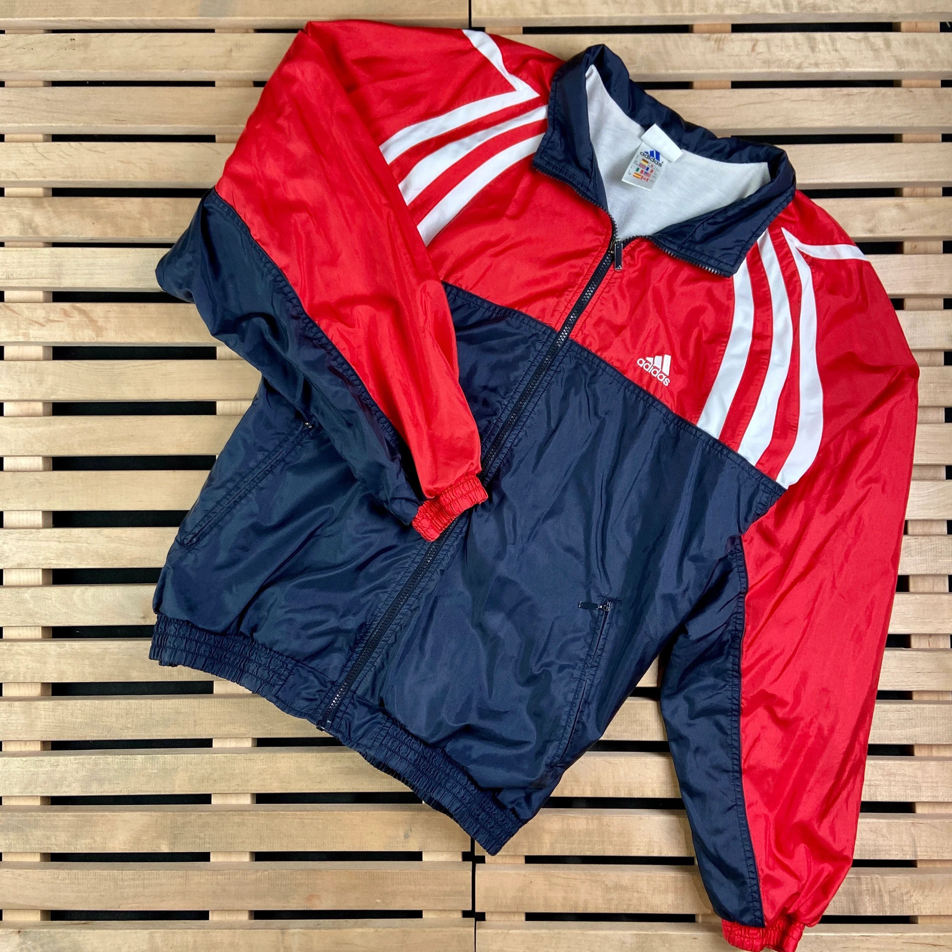 Adidas × Vintage Mens Bomber Jacket Adidas Vintage Size XXL 2XL Size US XXL / EU 58 / 5 - 1 Thumbnail