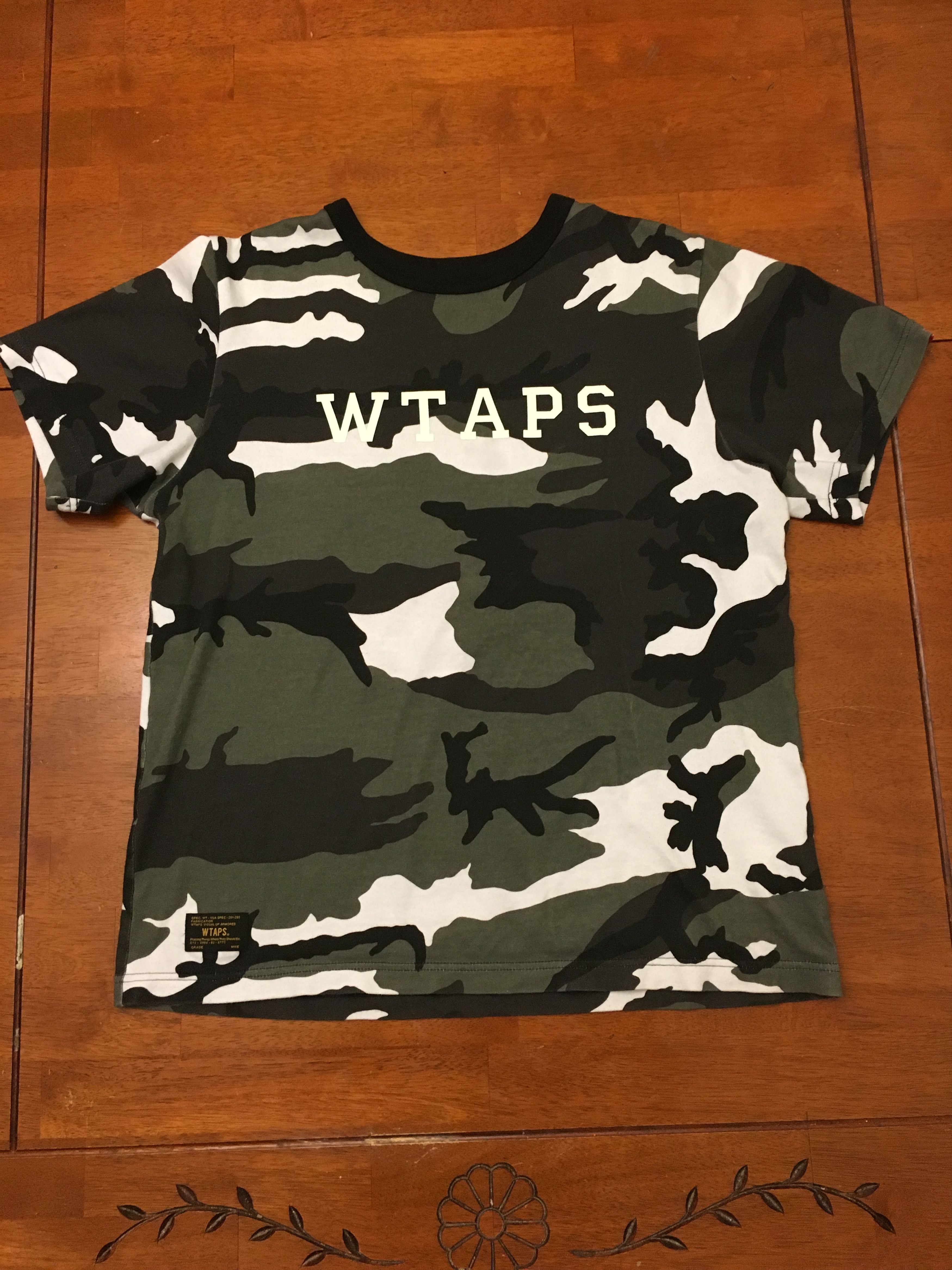 Wtaps WTAPS Urban Camo Ringer Tee | Grailed