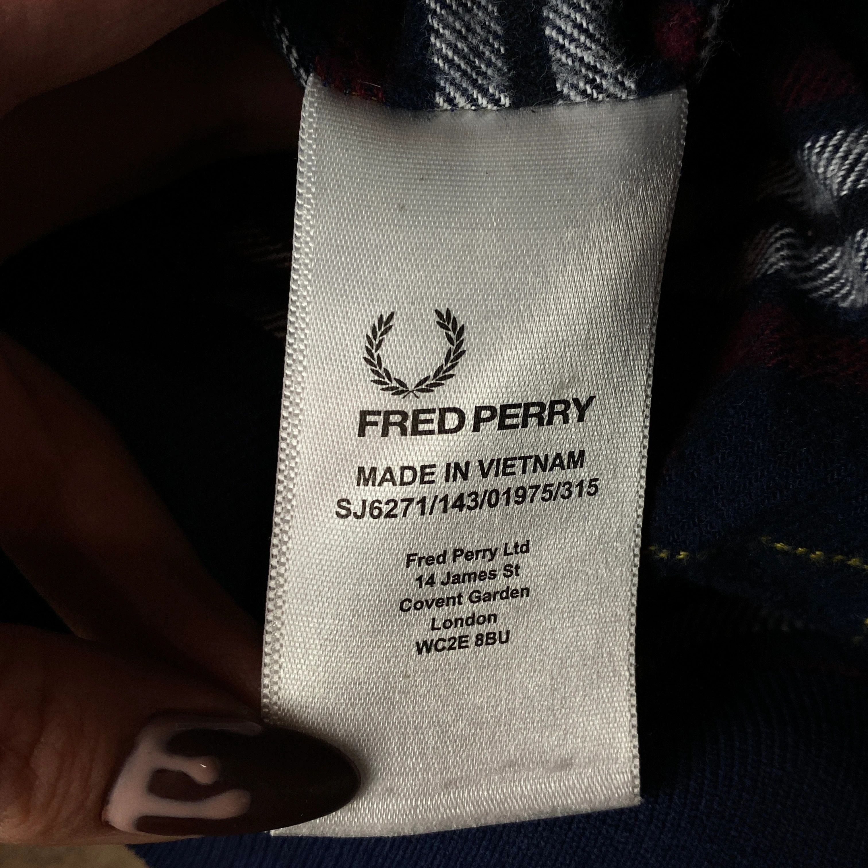 Fred Perry Mens Bomber Jacket Fred Perry Vintage Size S Size US S / EU 44-46 / 1 - 8 Thumbnail
