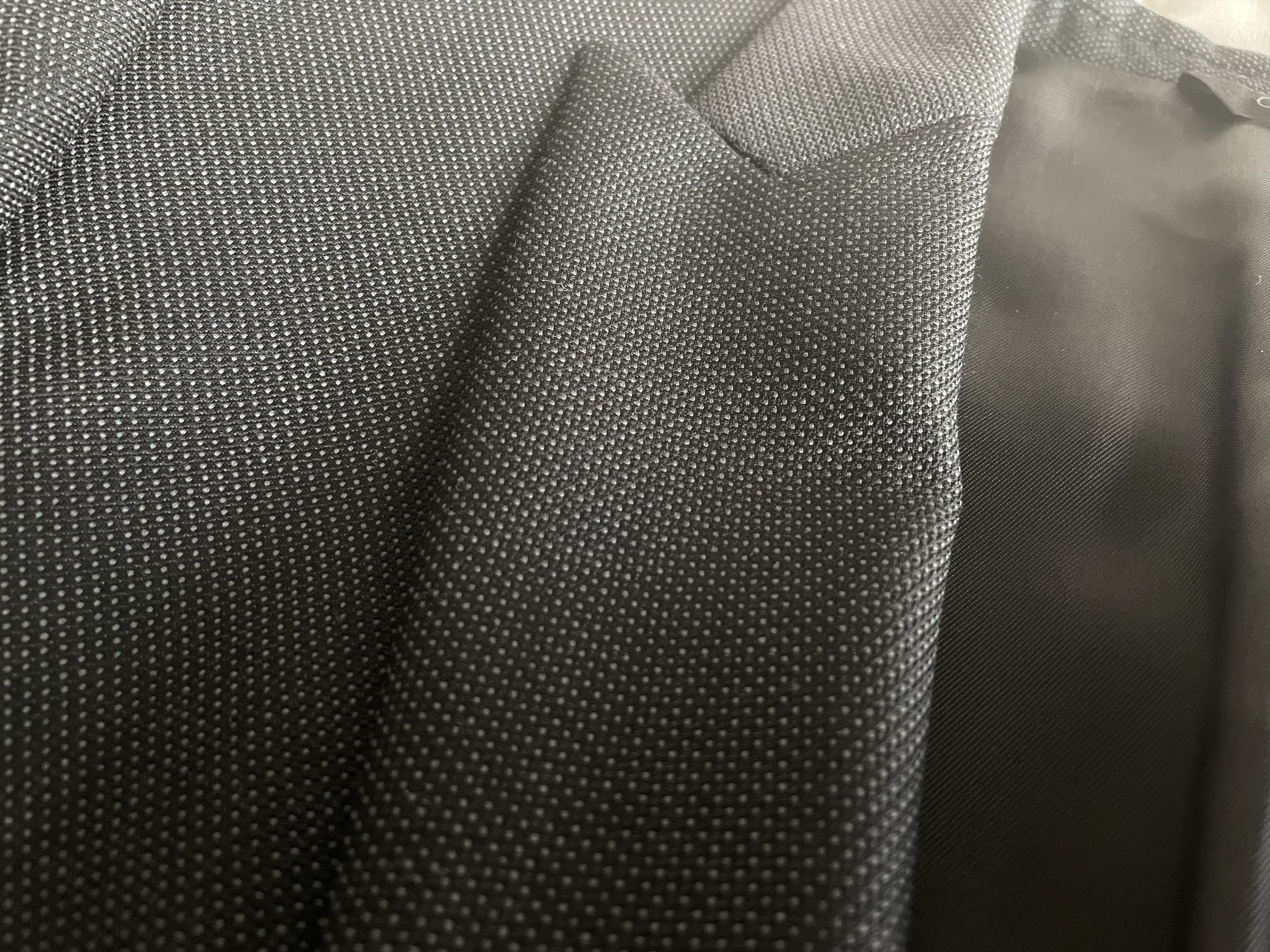Calvin Klein × Calvin Klein 205W39NYC Zucchelli era Calvin Klein Collection micro-dot blazer Size 36R - 3 Thumbnail