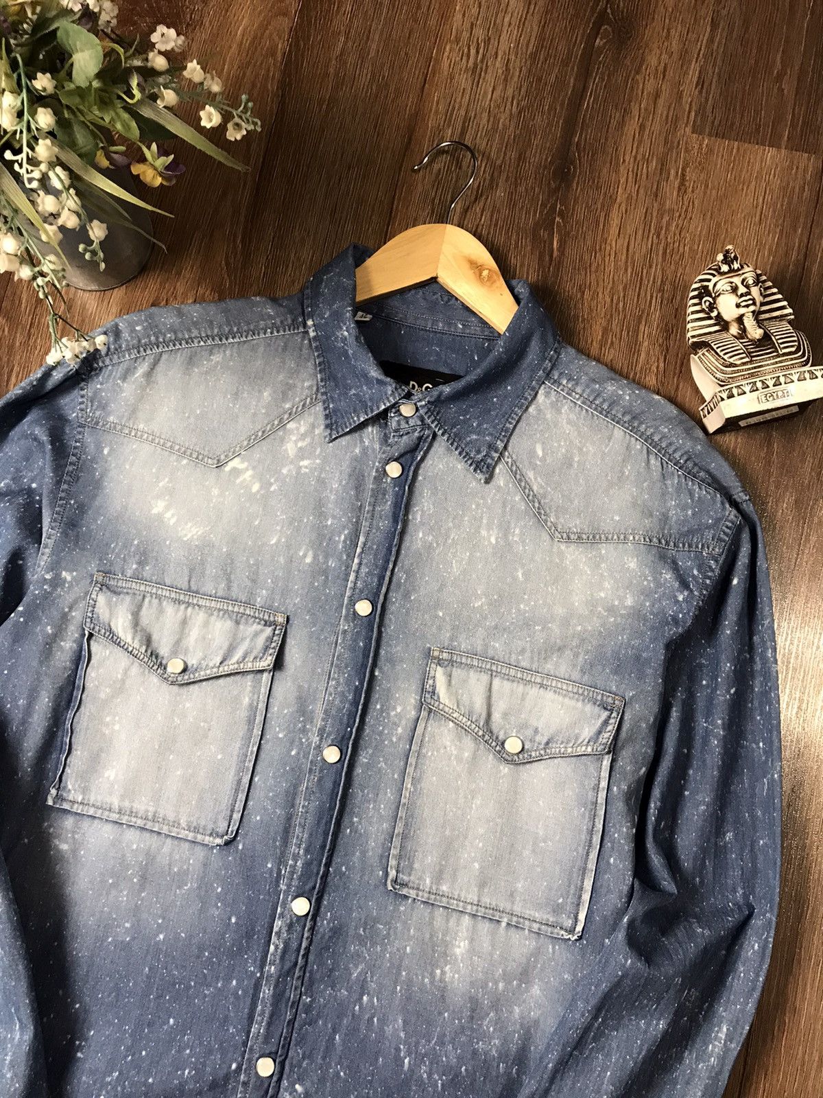 Dolce & Gabbana Dolce Gabbana button Up shirt Rare 🔥 Size US M / EU 48-50 / 2 - 2 Thumbnail