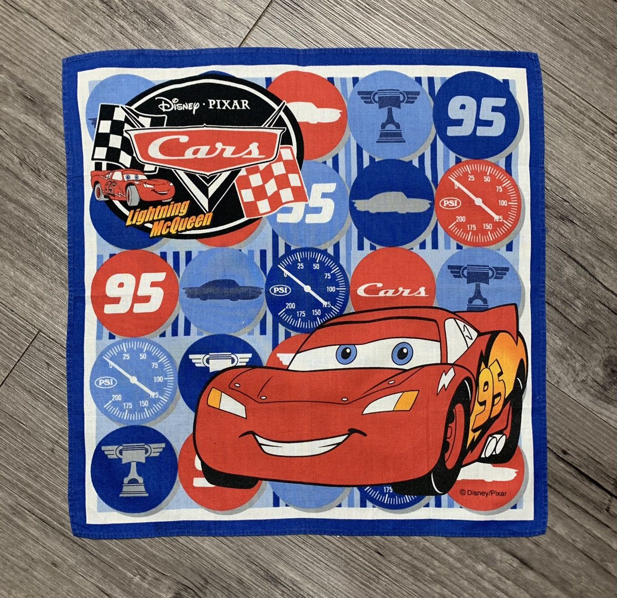 Disney Disney Cars Lightning McQueen Handkerchief Pocketsquares Size ONE SIZE - 1 Thumbnail