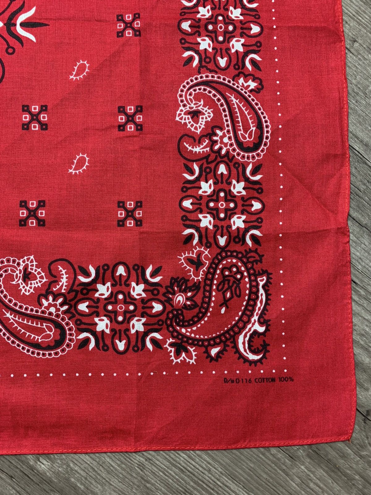 Japanese Brand Paisley Handkerchief Neckerchief Pocketsquares Size ONE SIZE - 2 Thumbnail