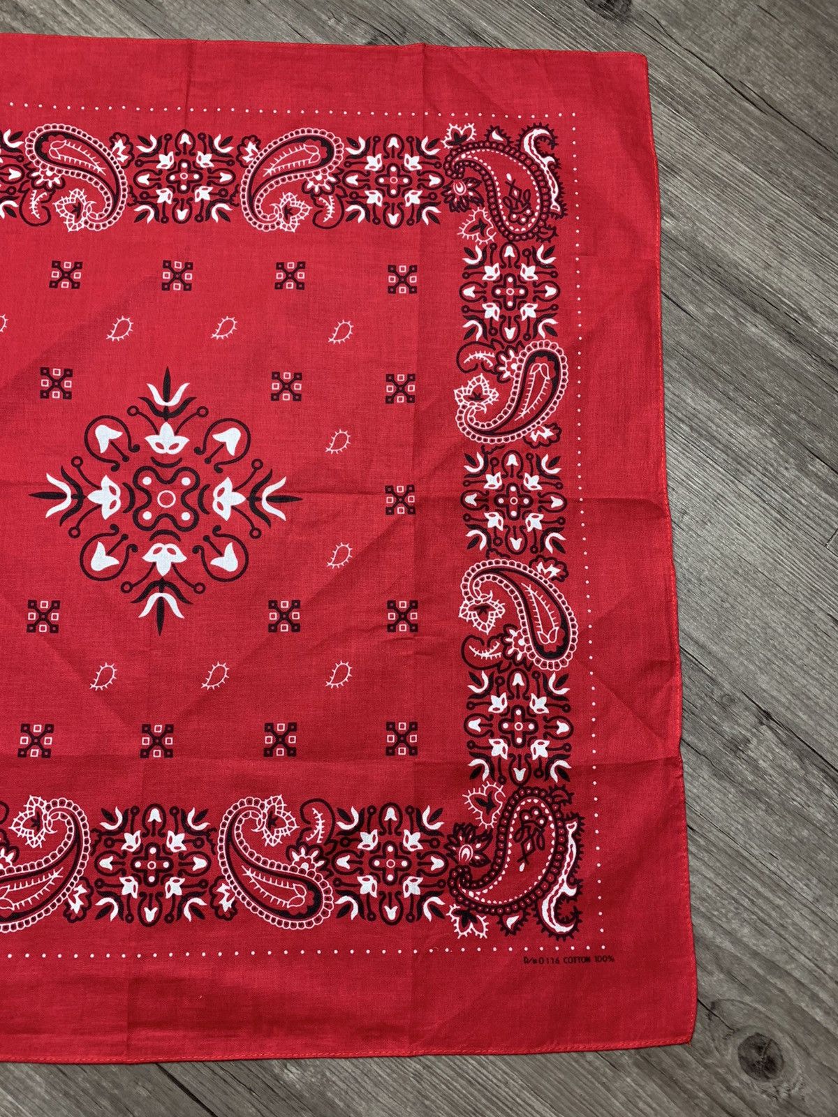 Japanese Brand Paisley Handkerchief Neckerchief Pocketsquares Size ONE SIZE - 3 Thumbnail