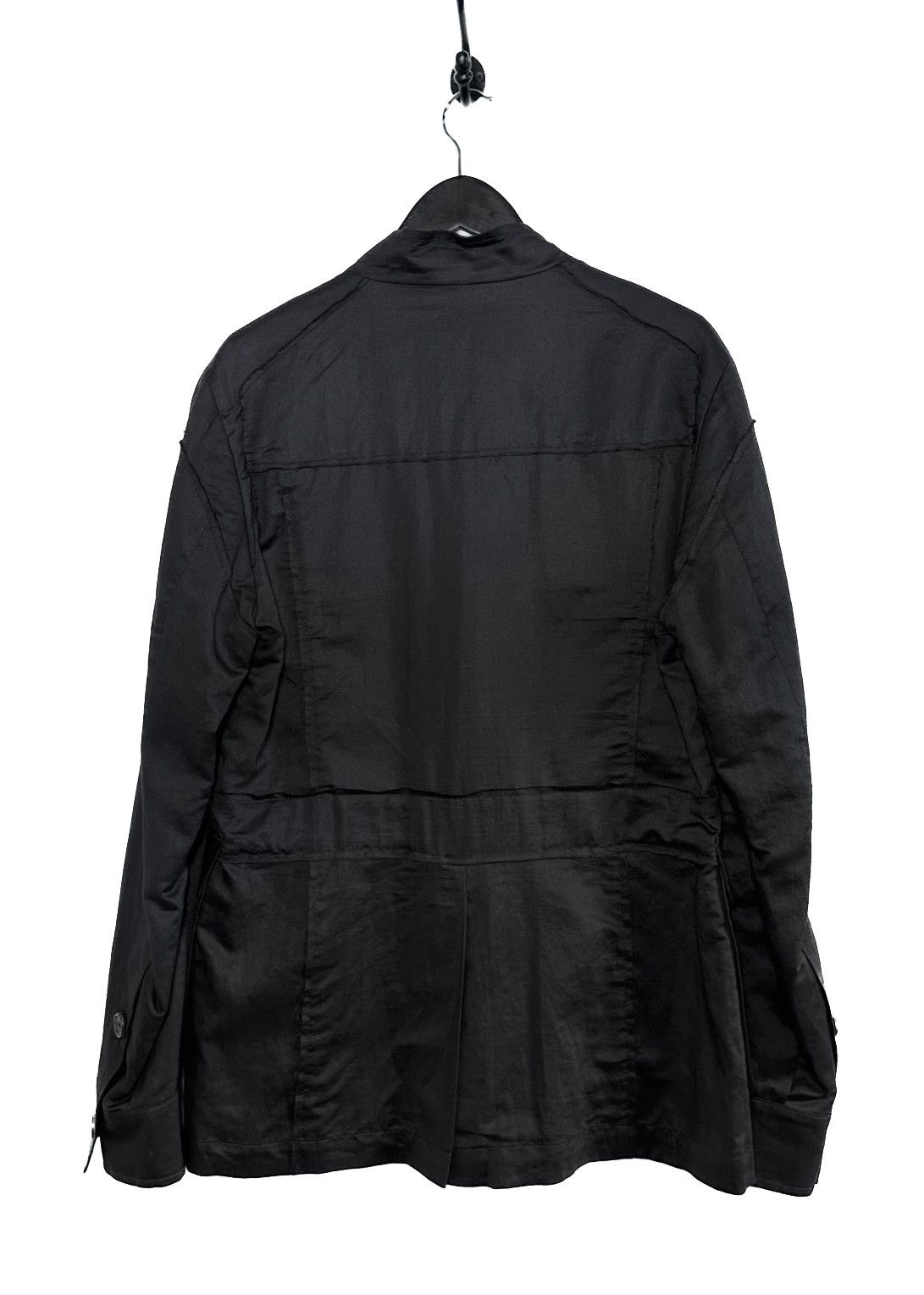 John Galliano John Galliano Black Light Cotton Military Jacket Size US S / EU 44-46 / 1 - 5 Thumbnail