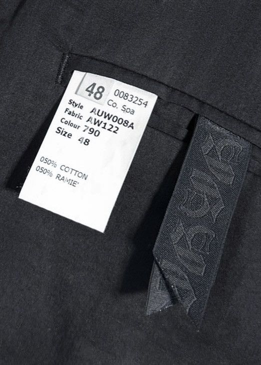 John Galliano John Galliano Black Light Cotton Military Jacket Size US S / EU 44-46 / 1 - 8 Thumbnail