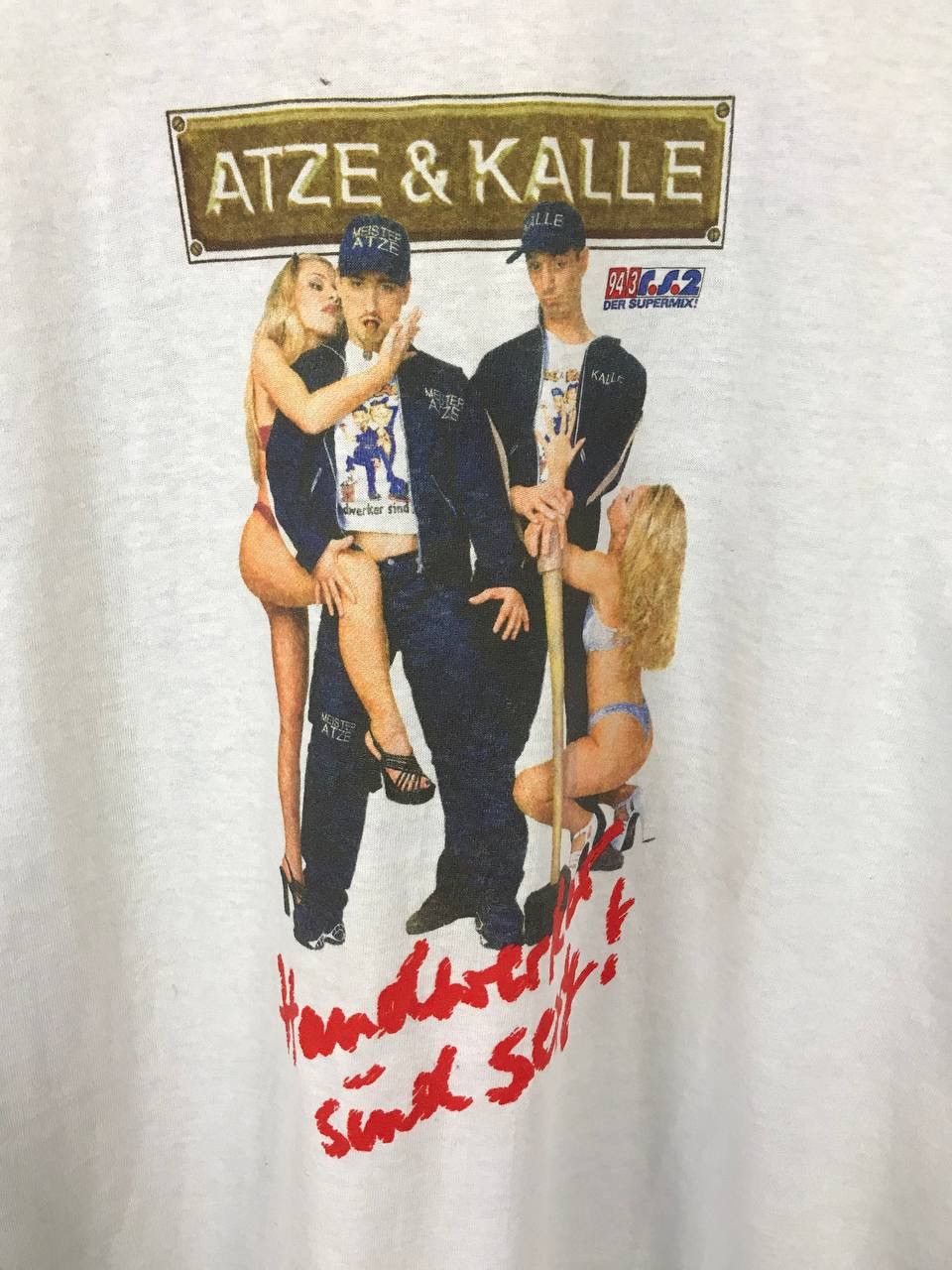 Band Tees × Rap Tees × Vintage Atze & Kalle vintage rap band tee Size US XL / EU 56 / 4 - 3 Thumbnail