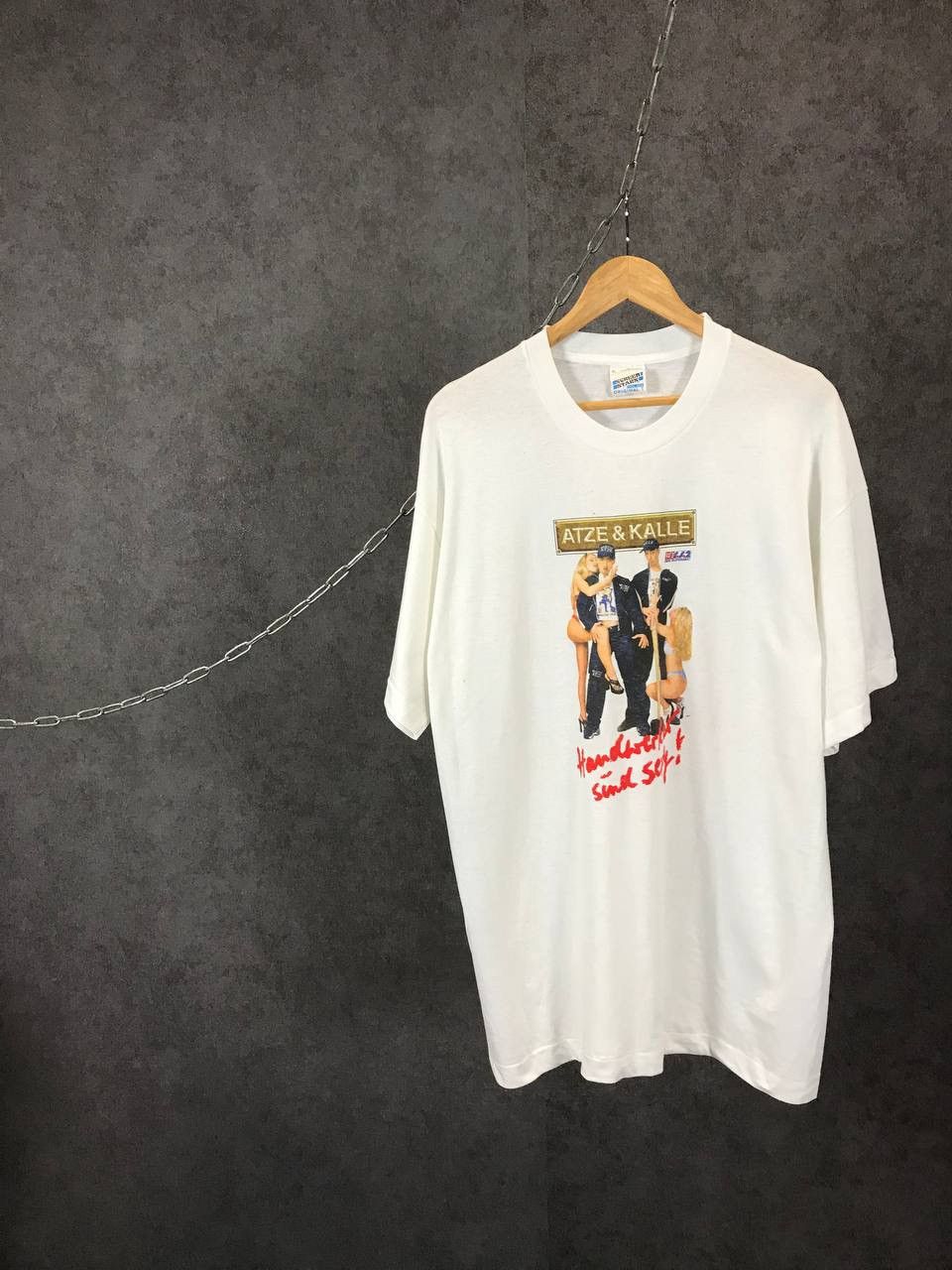 Band Tees × Rap Tees × Vintage Atze & Kalle vintage rap band tee Size US XL / EU 56 / 4 - 1 Thumbnail