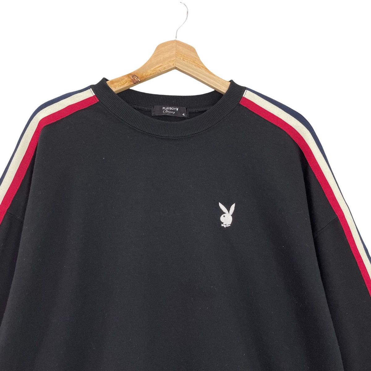 Japanese Brand × Playboy Playboys Small Logo Side Tape Crewneck Sweatshirt Sz L Size US L / EU 52-54 / 3 - 4 Thumbnail