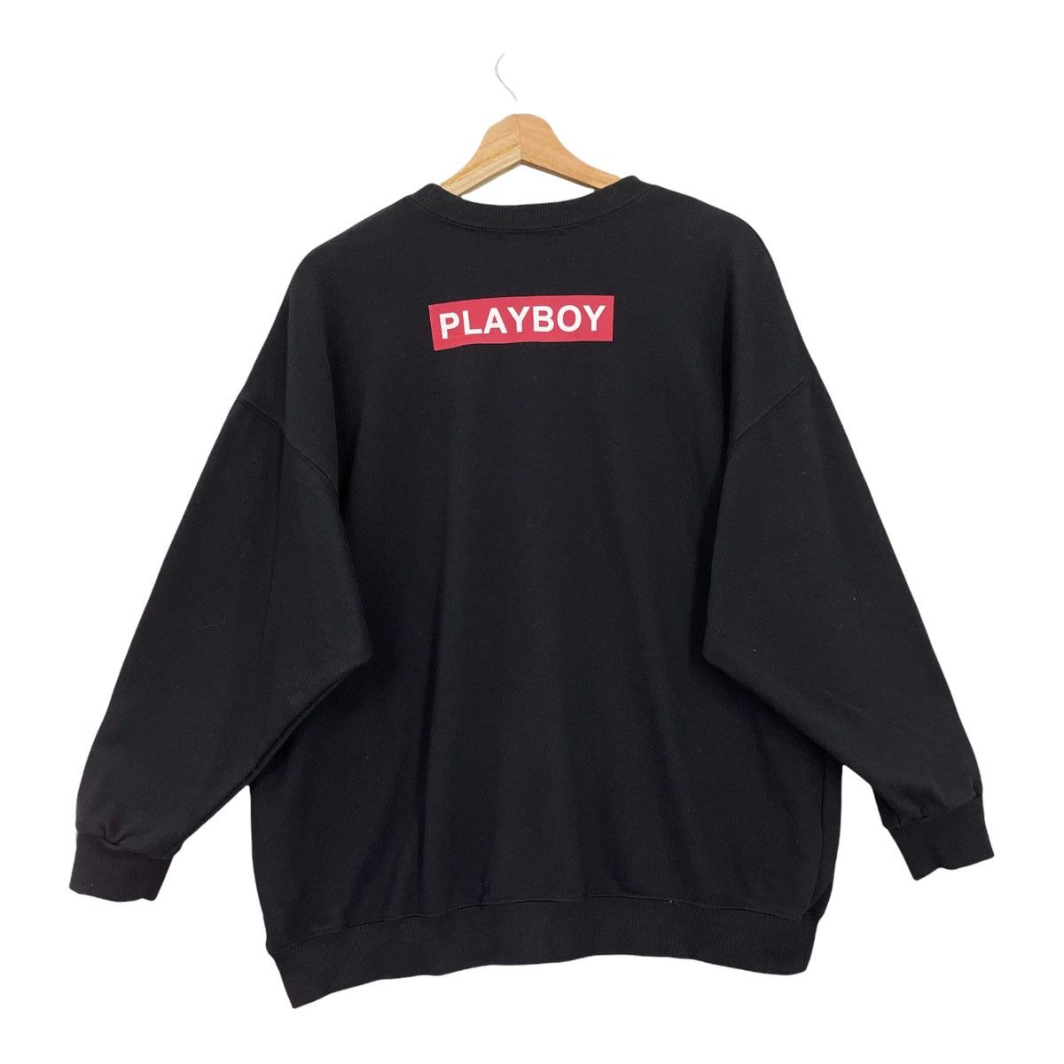 Japanese Brand × Playboy Playboys Small Logo Side Tape Crewneck Sweatshirt Sz L Size US L / EU 52-54 / 3 - 7 Thumbnail