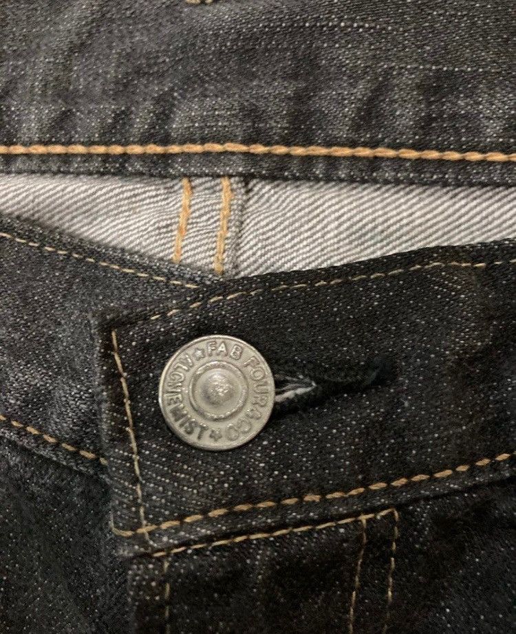 Japanese Brand Flare🔥Rare Archival Skull Jeans by ALCHEMIST FAB FOUR Jeans Size US 31 - 5 Thumbnail