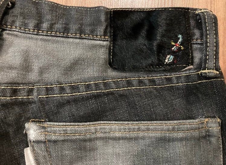 Japanese Brand Flare🔥Rare Archival Skull Jeans by ALCHEMIST FAB FOUR Jeans Size US 31 - 3 Thumbnail