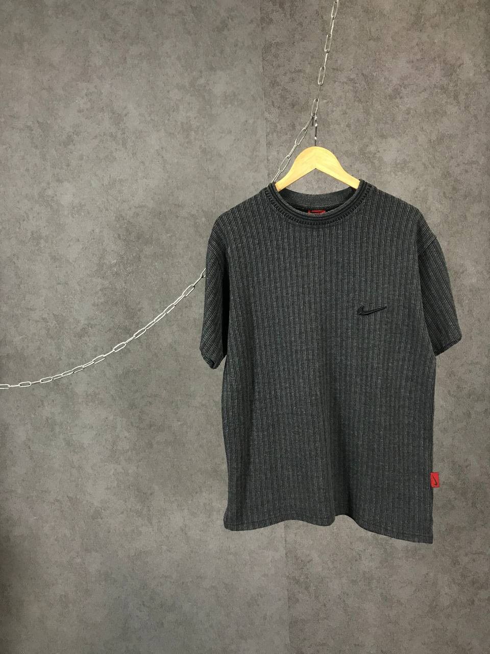 Nike × Vintage Nike swoosh streetwear vintage tee Size US L / EU 52-54 / 3 - 1 Thumbnail