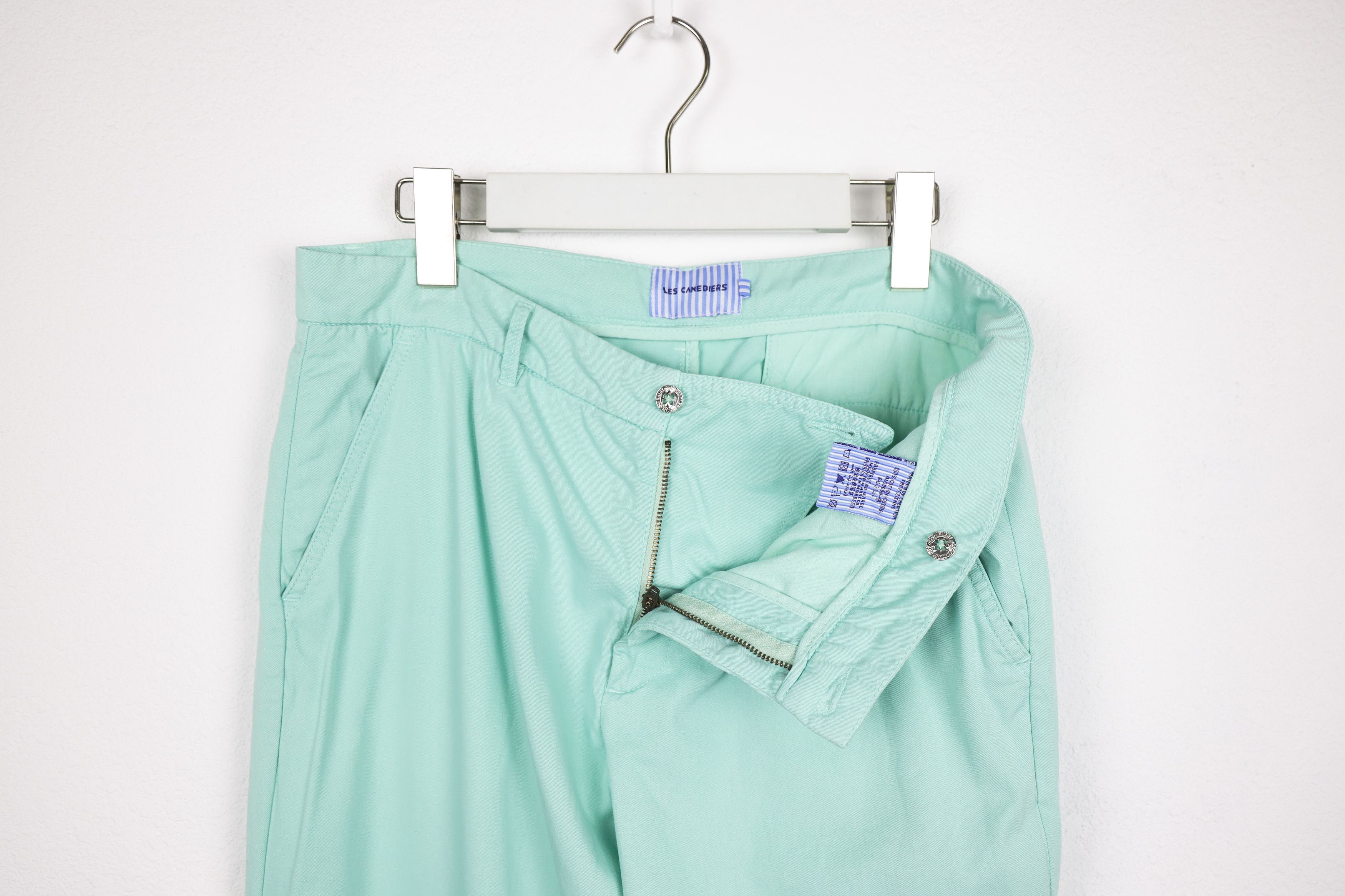 Other × Vilebrequin Les Canebiers Turquoise Coral Chino Tartane Pants Trousers Size US 31 - 5 Thumbnail