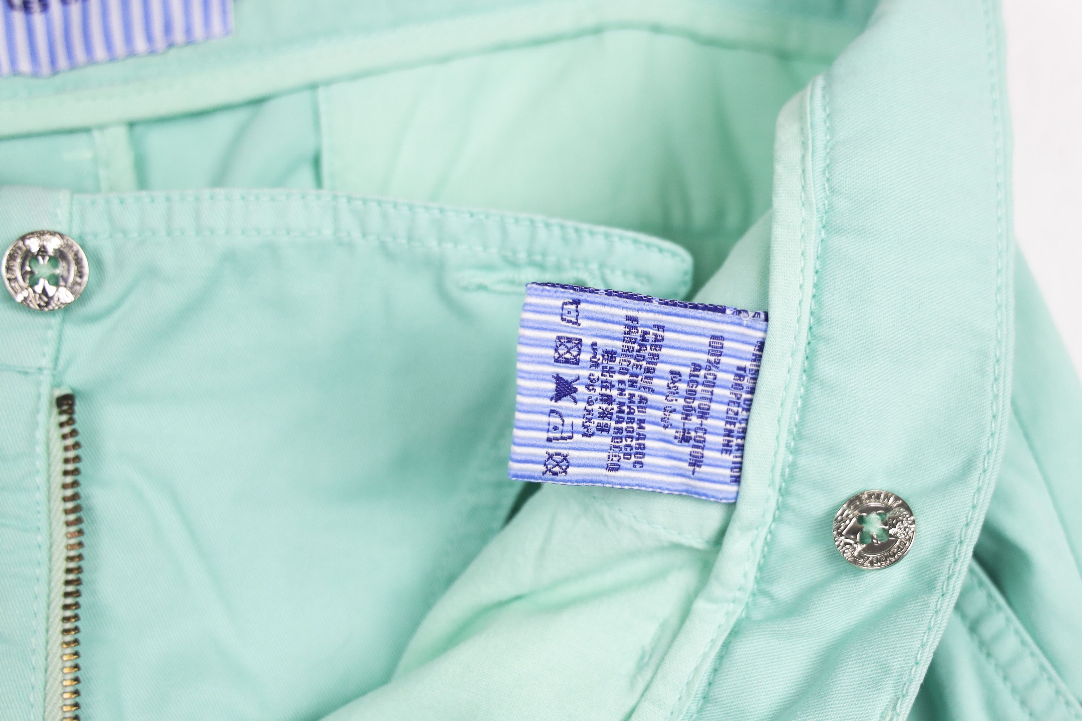 Other × Vilebrequin Les Canebiers Turquoise Coral Chino Tartane Pants Trousers Size US 31 - 6 Thumbnail
