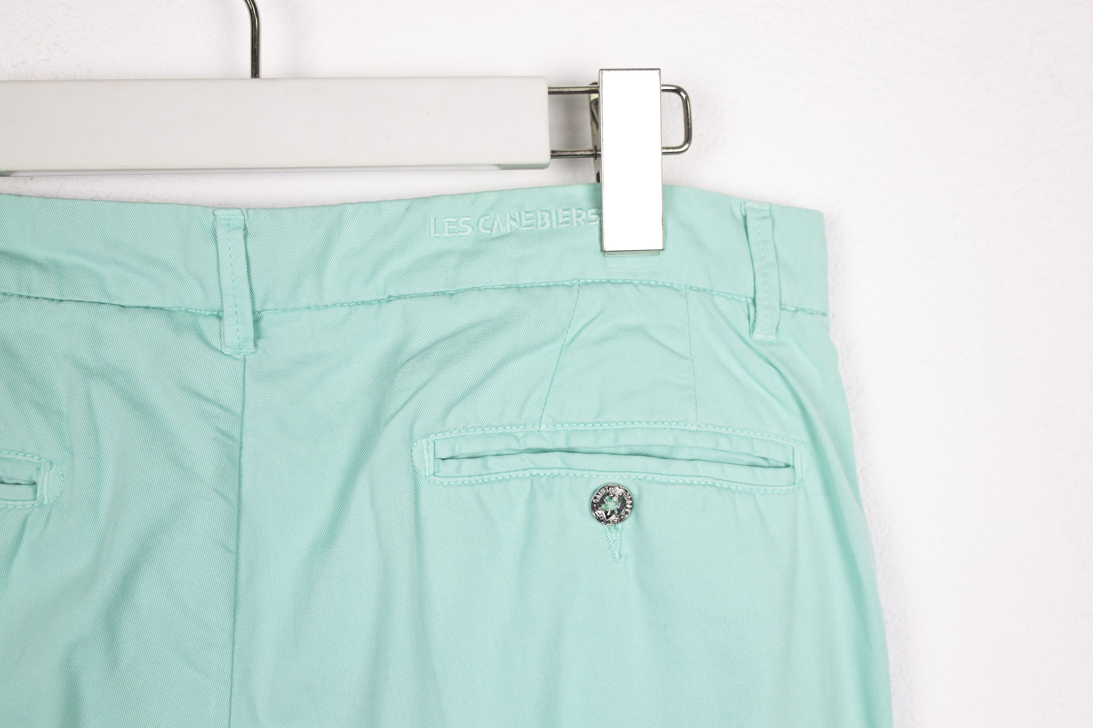 Other × Vilebrequin Les Canebiers Turquoise Coral Chino Tartane Pants Trousers Size US 31 - 11 Thumbnail