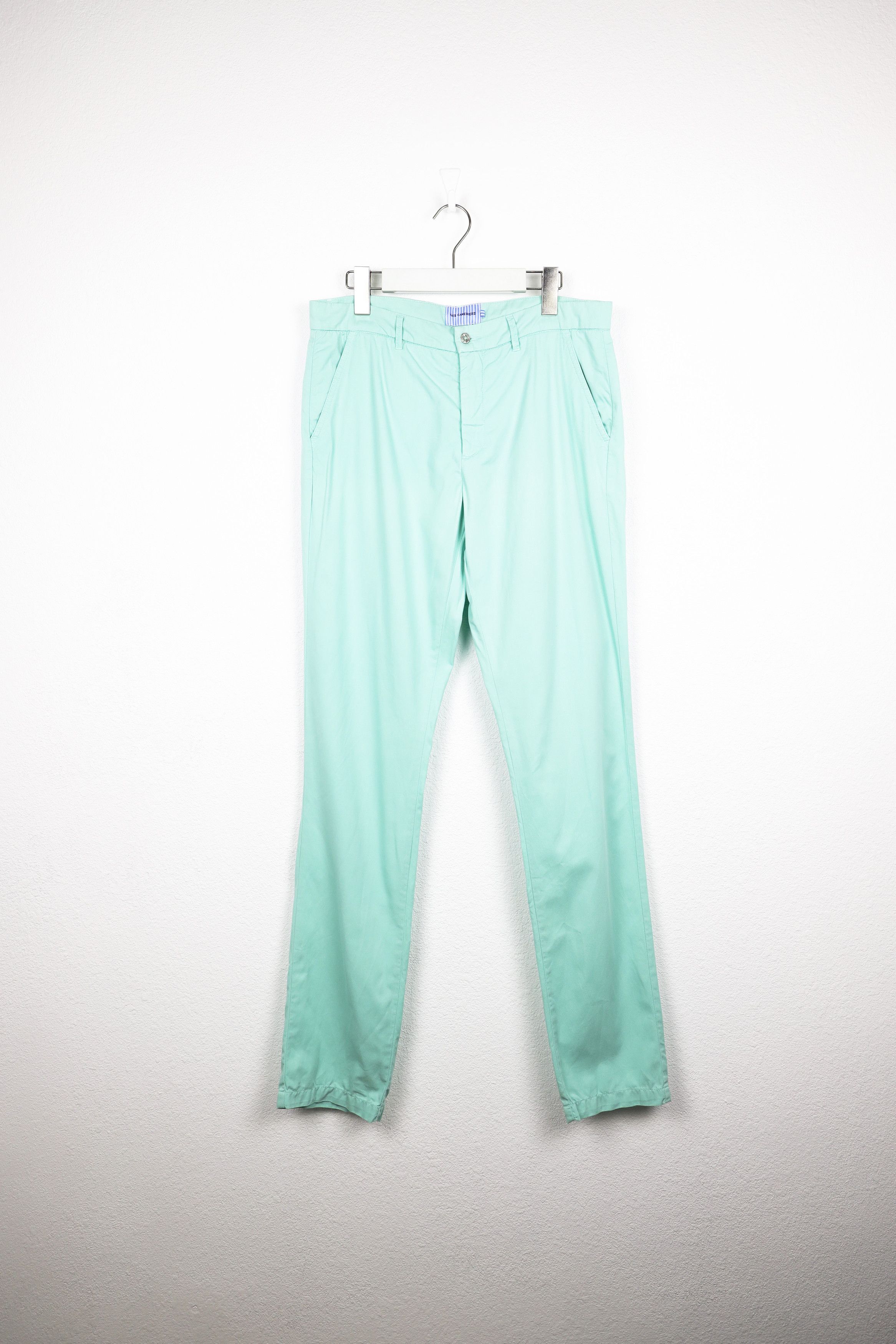 Other × Vilebrequin Les Canebiers Turquoise Coral Chino Tartane Pants Trousers Size US 31 - 1 Thumbnail
