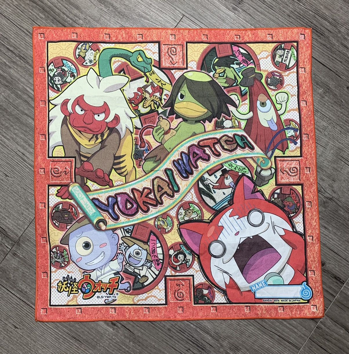 Japan Anime Yokai Watch Handkerchief Pocketsquares
