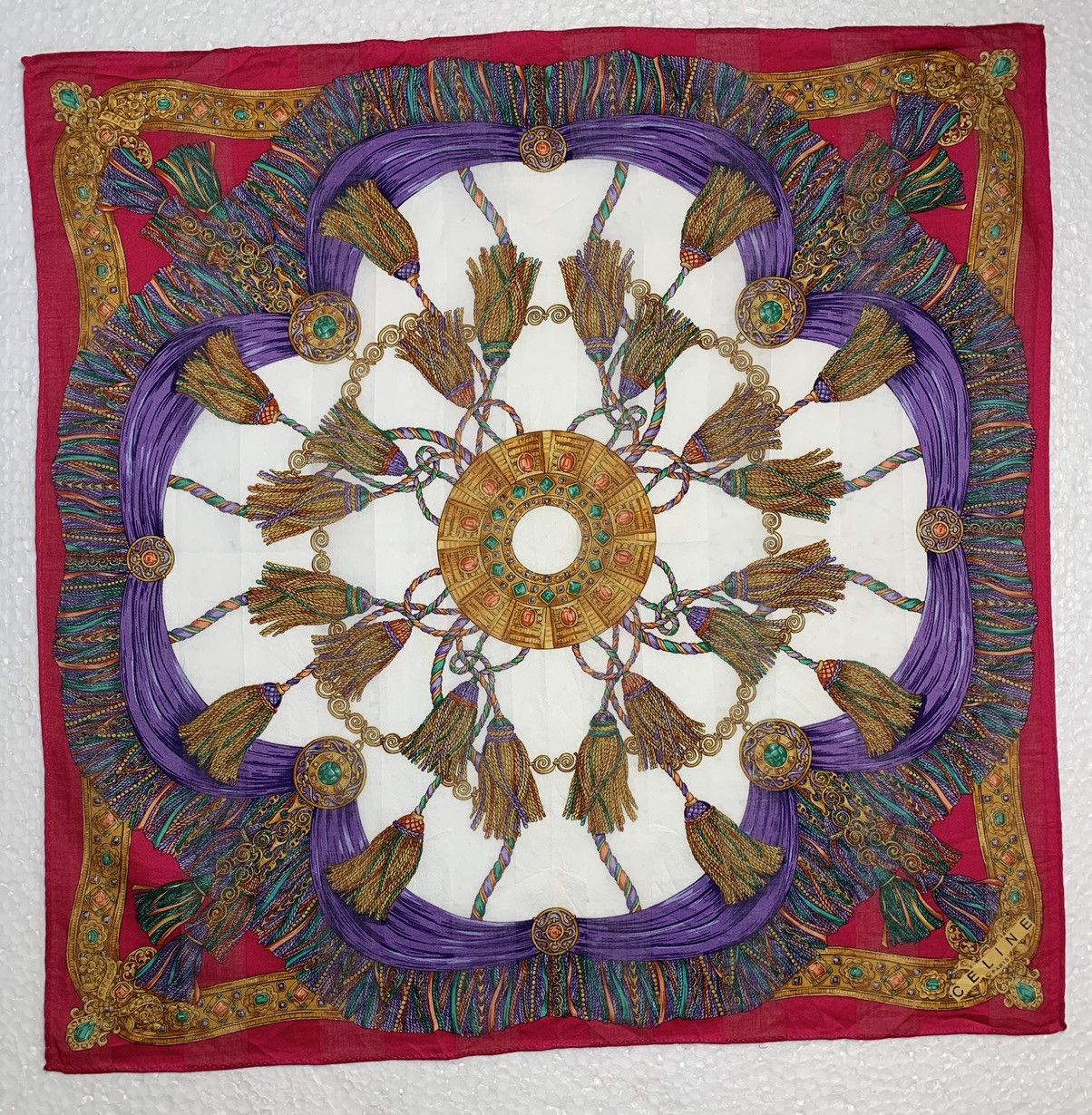 Celine Celine Handkerchief Pocketsquares Size ONE SIZE - 2 Thumbnail