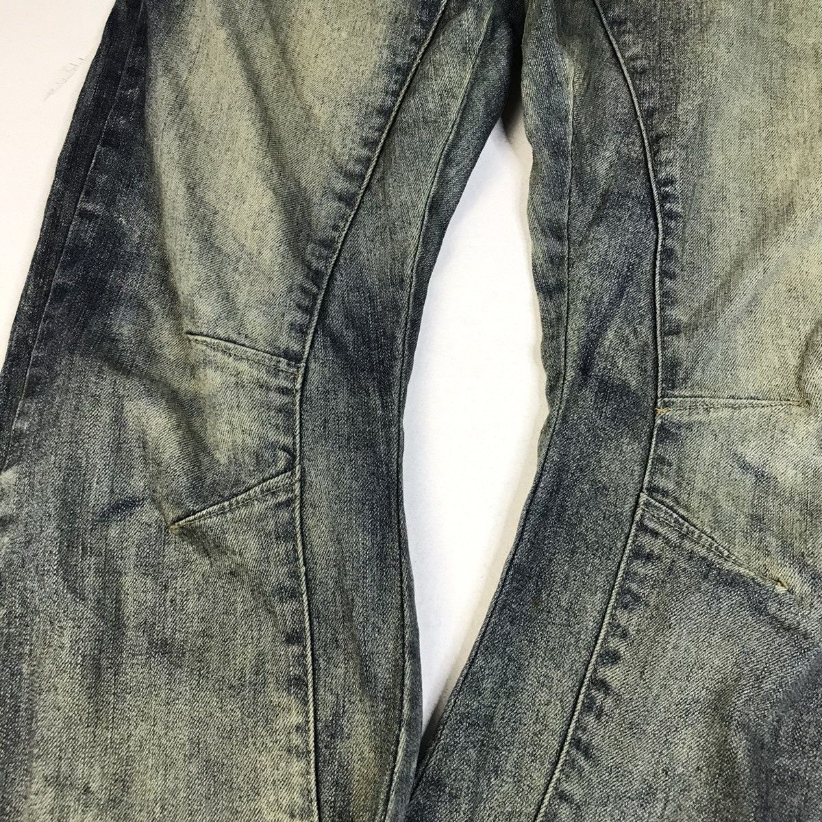 Japanese Brand × PPFM RARE🔥PPFM CUSTOM PERFORMANCE Gothic Bondage Denim Jeans Size US 32 / EU 48 - 4 Thumbnail