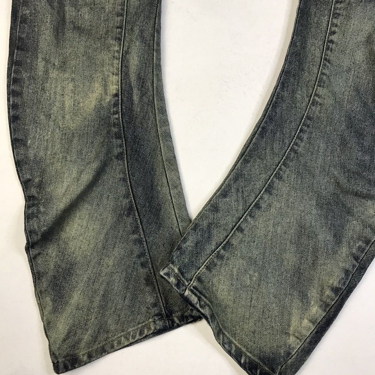 Japanese Brand × PPFM RARE🔥PPFM CUSTOM PERFORMANCE Gothic Bondage Denim Jeans Size US 32 / EU 48 - 3 Thumbnail