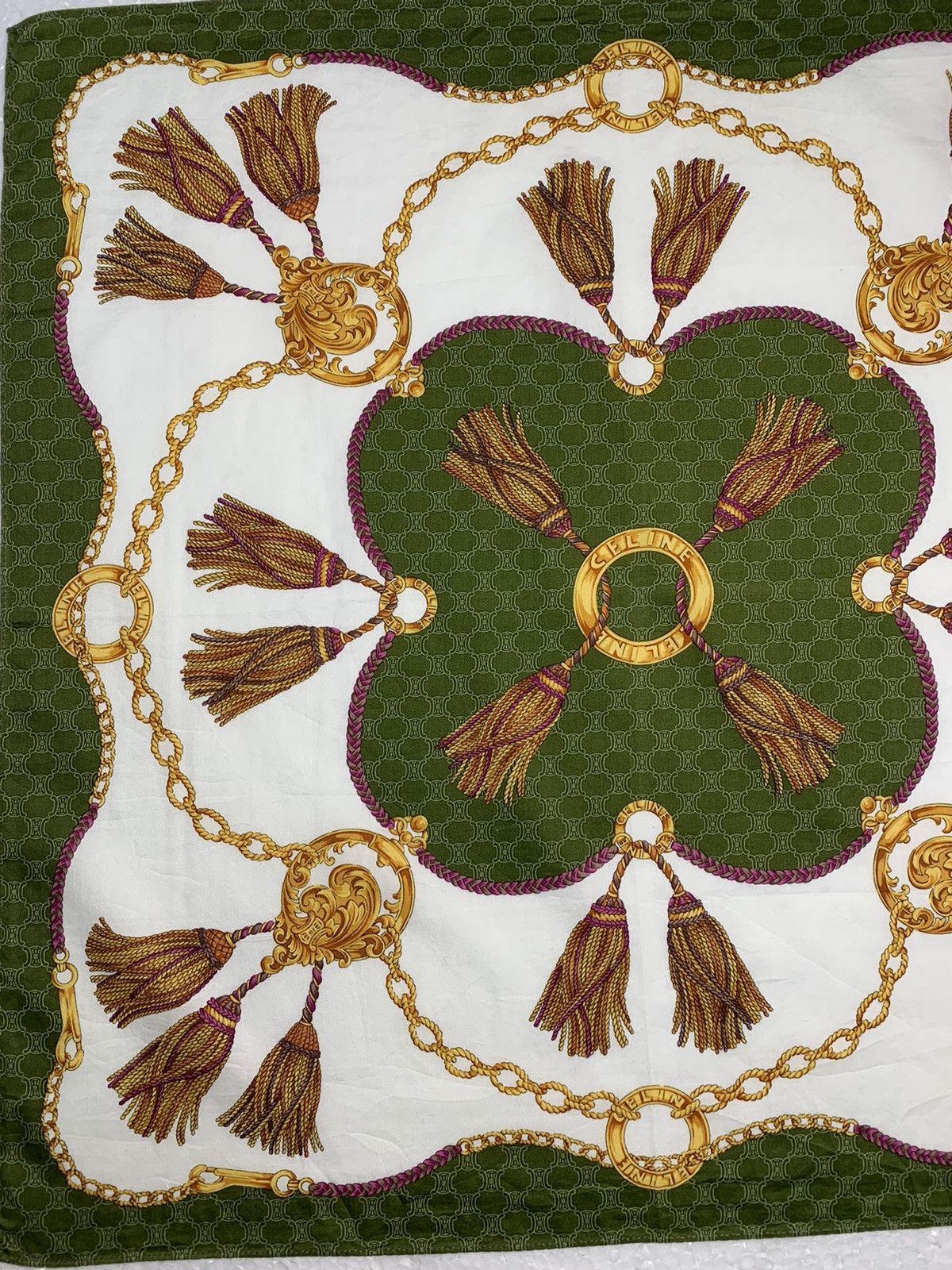 Celine Celine Handkerchief Neckerchief Pocketsquares Size ONE SIZE - 5 Thumbnail