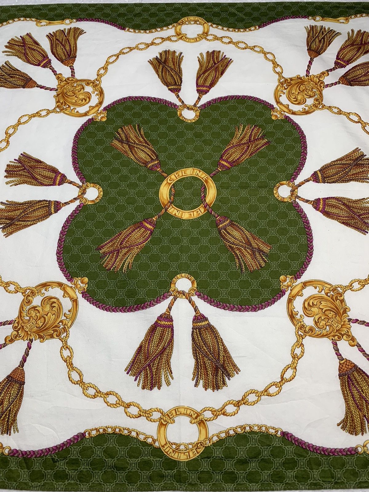 Celine Celine Handkerchief Neckerchief Pocketsquares Size ONE SIZE - 4 Thumbnail