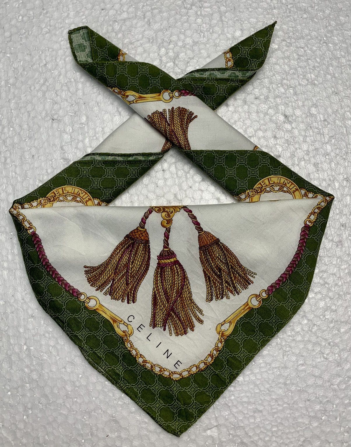 Celine Celine Handkerchief Neckerchief Pocketsquares Size ONE SIZE - 1 Thumbnail