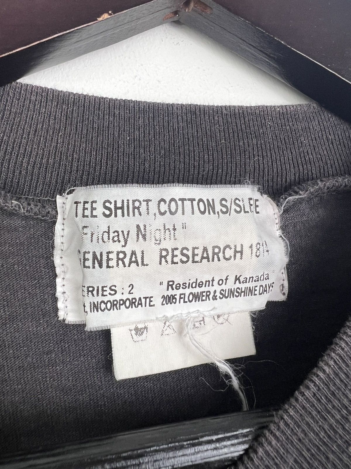 General Research 2005 “Friday Night” T-Shirt Faded Black Size US M / EU 48-50 / 2 - 5 Thumbnail