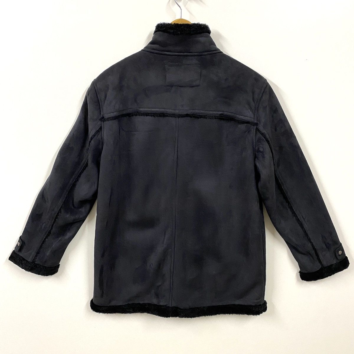 Kansai Yamamoto Kansai Yamamoto Kansai Jeans Velvet Fur Sherpa Lined Coat Size US L / EU 52-54 / 3 - 12 Thumbnail