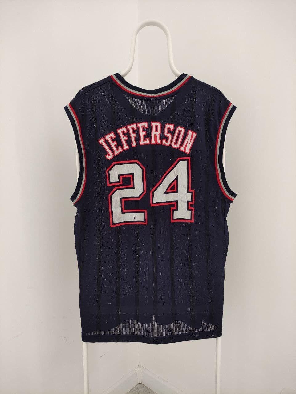 Reebok × Vintage Reebok jefferson 24 new jersey Vintage Sportswear Size US L / EU 52-54 / 3 - 2 Thumbnail