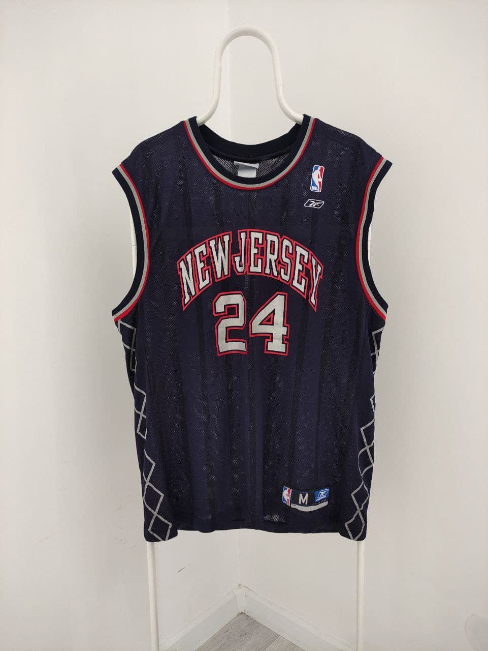 Reebok × Vintage Reebok jefferson 24 new jersey Vintage Sportswear Size US L / EU 52-54 / 3 - 1 Thumbnail