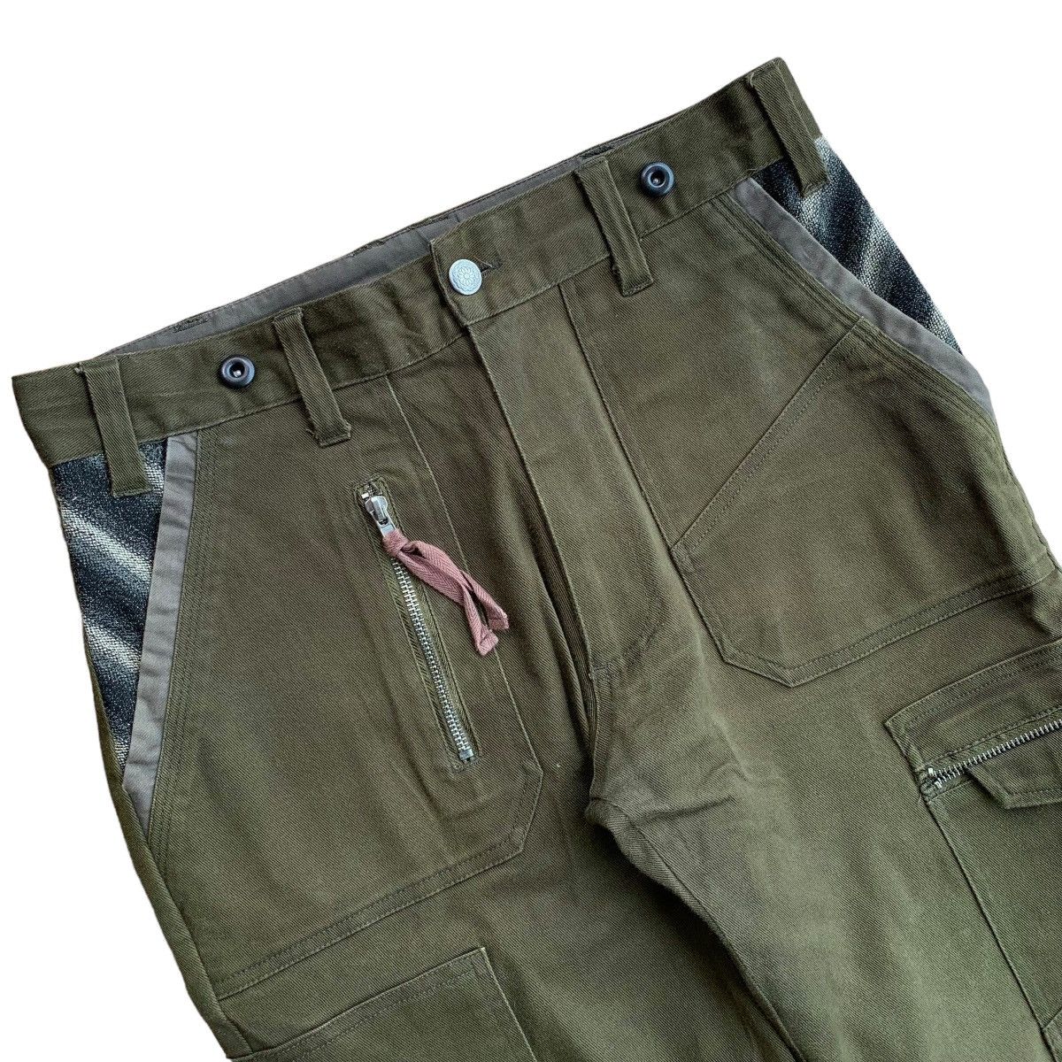Hysteric Glamour × Japanese Brand Y2k royal camp utility multi zipper cargo pants Size US 32 / EU 48 - 8 Thumbnail