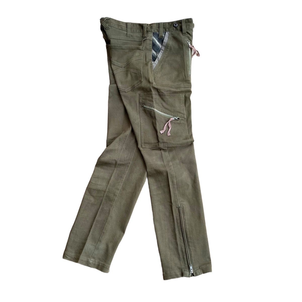 Hysteric Glamour × Japanese Brand Y2k royal camp utility multi zipper cargo pants Size US 32 / EU 48 - 6 Thumbnail