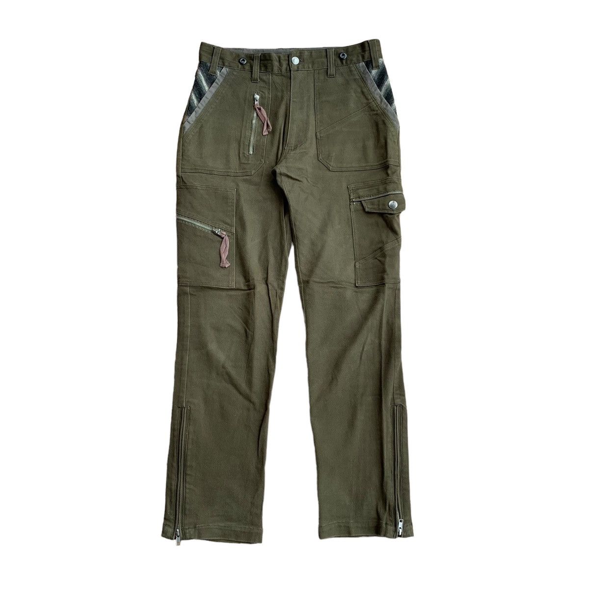 Hysteric Glamour × Japanese Brand Y2k royal camp utility multi zipper cargo pants Size US 32 / EU 48 - 1 Thumbnail