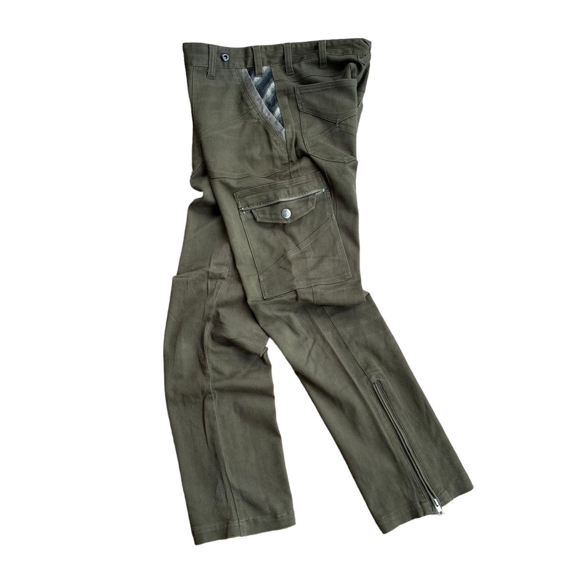 Hysteric Glamour × Japanese Brand Y2k royal camp utility multi zipper cargo pants Size US 32 / EU 48 - 3 Thumbnail