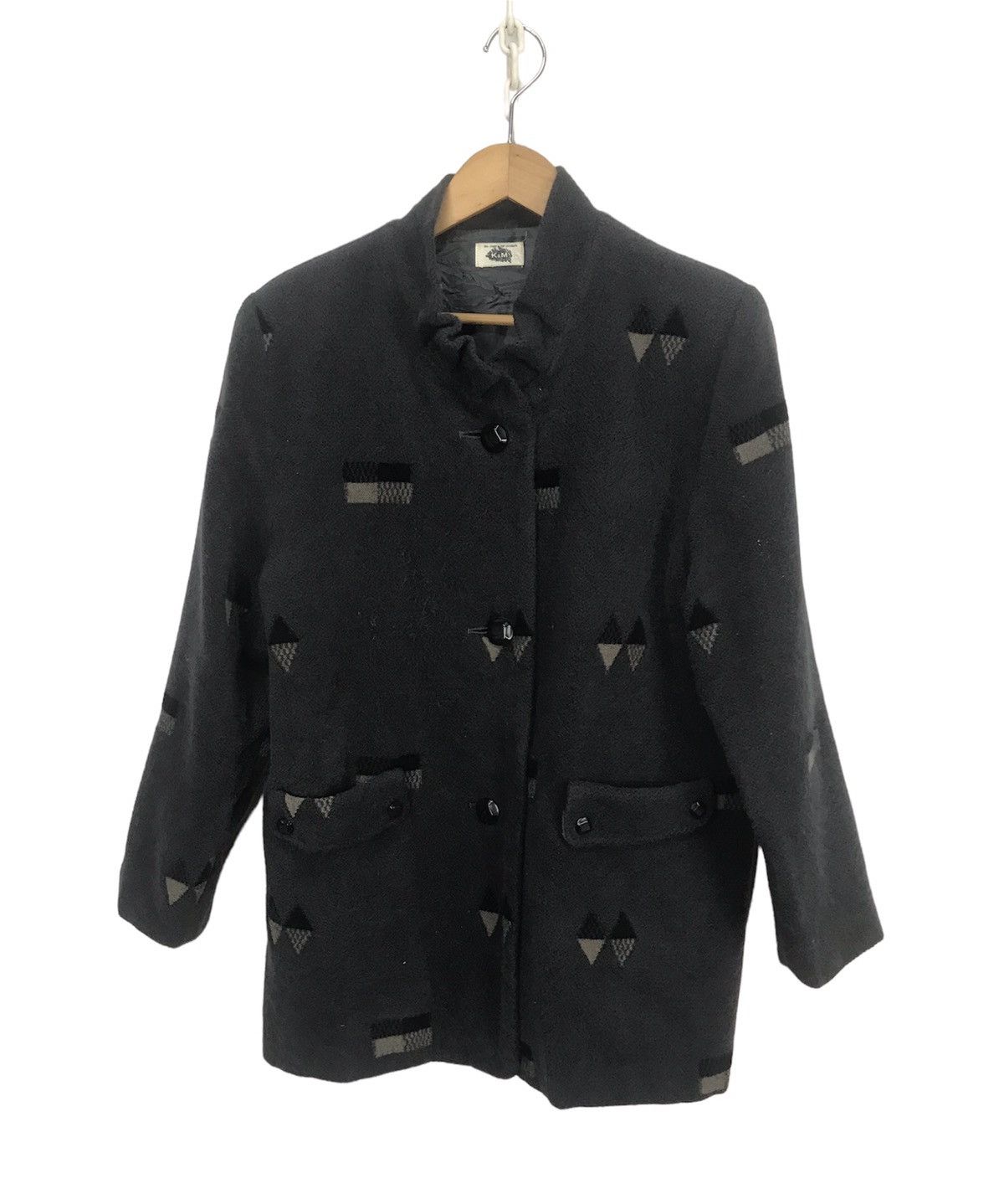 Vintage wool button up jacket by K&M