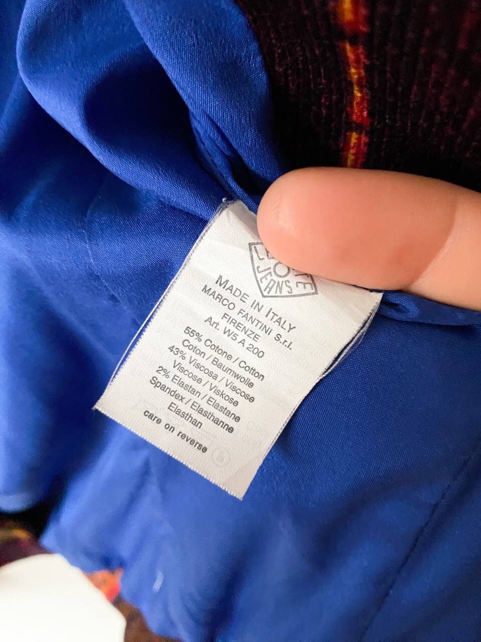 20471120 Legatte Jeans Vintage Corduroy Blazer (JPG Gaultier Style) Size S / US 4 / IT 40 - 13 Thumbnail