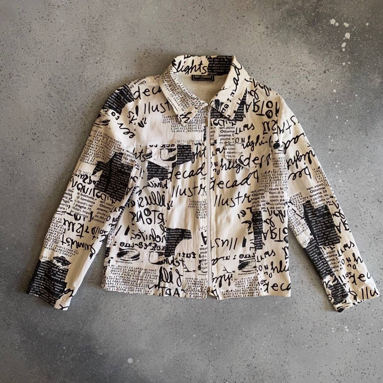 20471120 Japanese Vintage Jacket John Galliano Gazette style Size S / US 4 / IT 40 - 1 Thumbnail