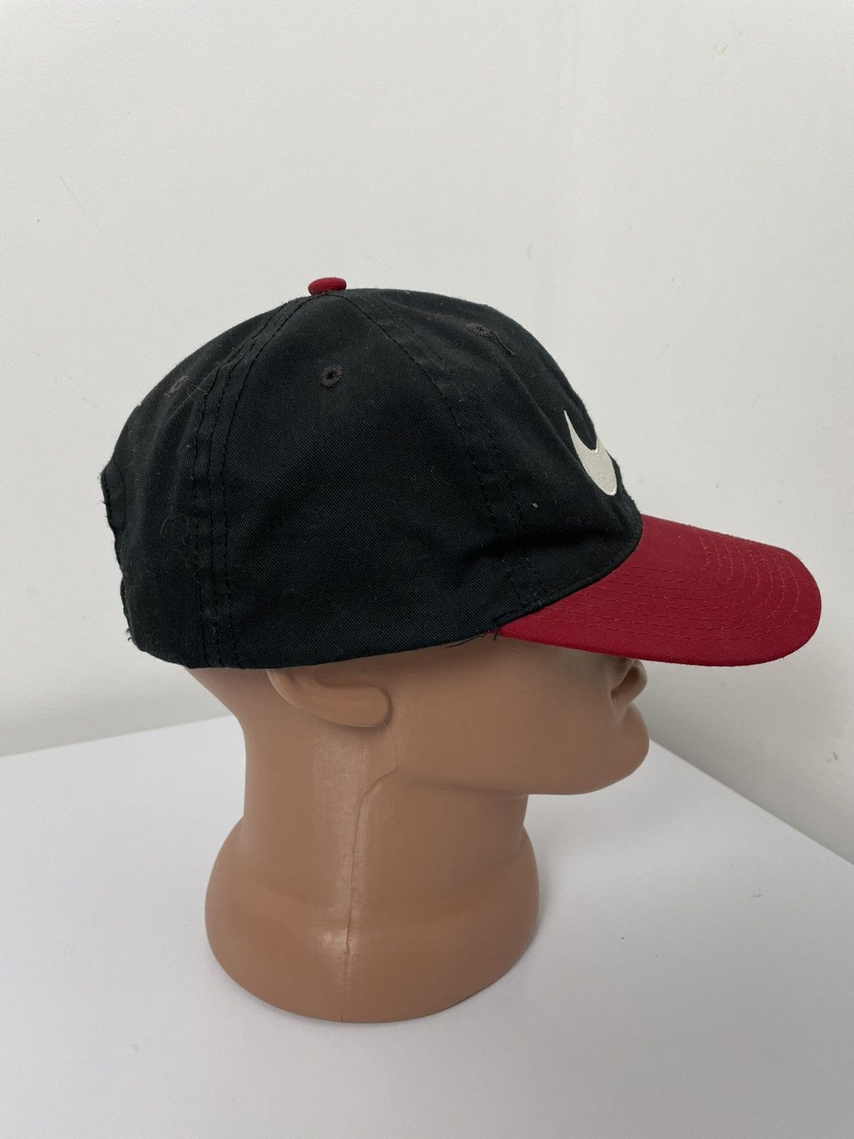 Nike × Vintage Nike vintage very rare cap hats big swoosh 90s Size ONE SIZE - 5 Thumbnail