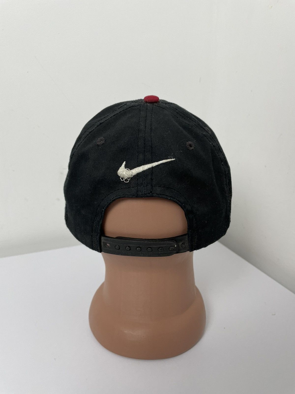 Nike × Vintage Nike vintage very rare cap hats big swoosh 90s Size ONE SIZE - 4 Thumbnail
