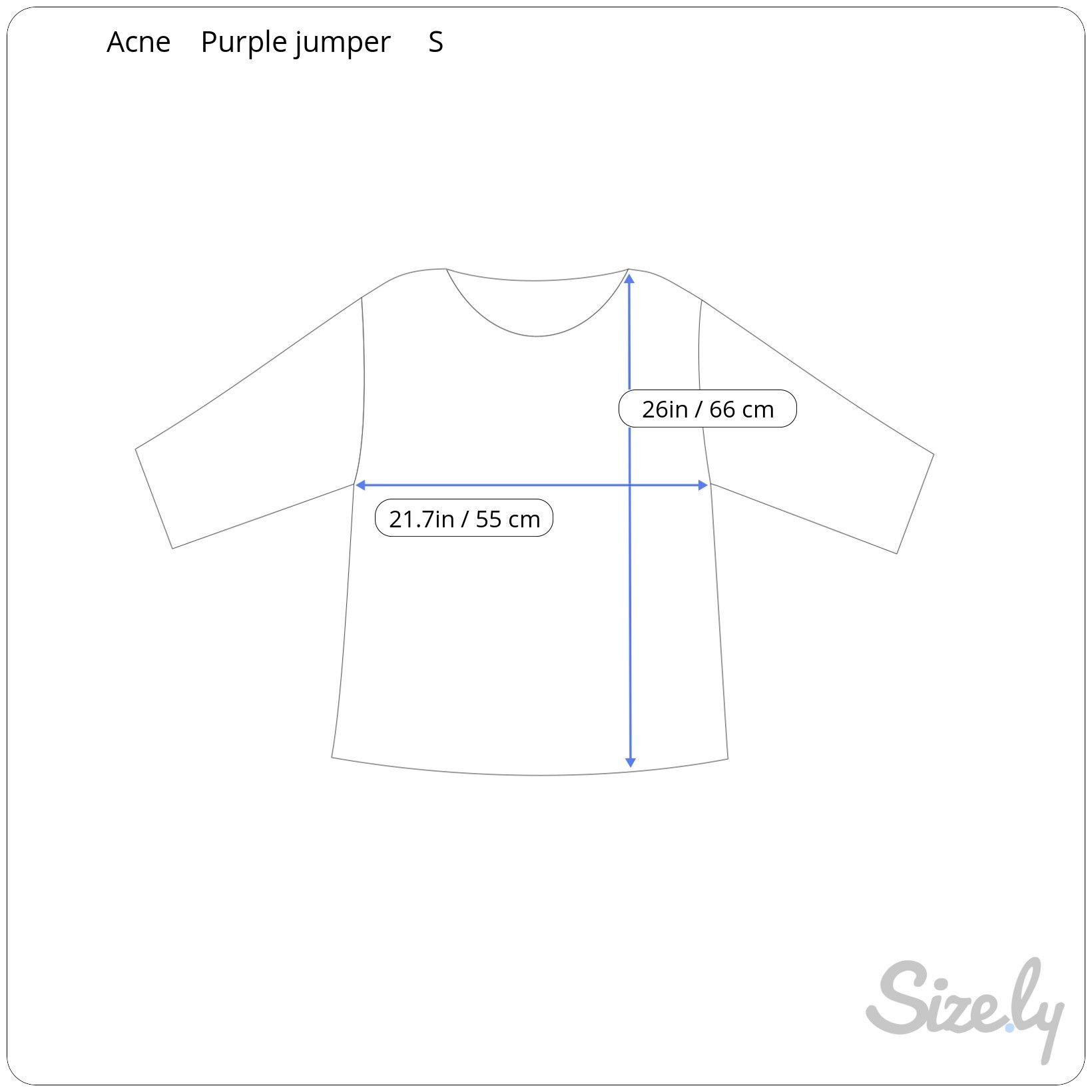 Acne Studios ⚡️QUICK SALE⚡️Acne Studios Purple Sweatshirt Size US S / EU 44-46 / 1 - 7 Thumbnail