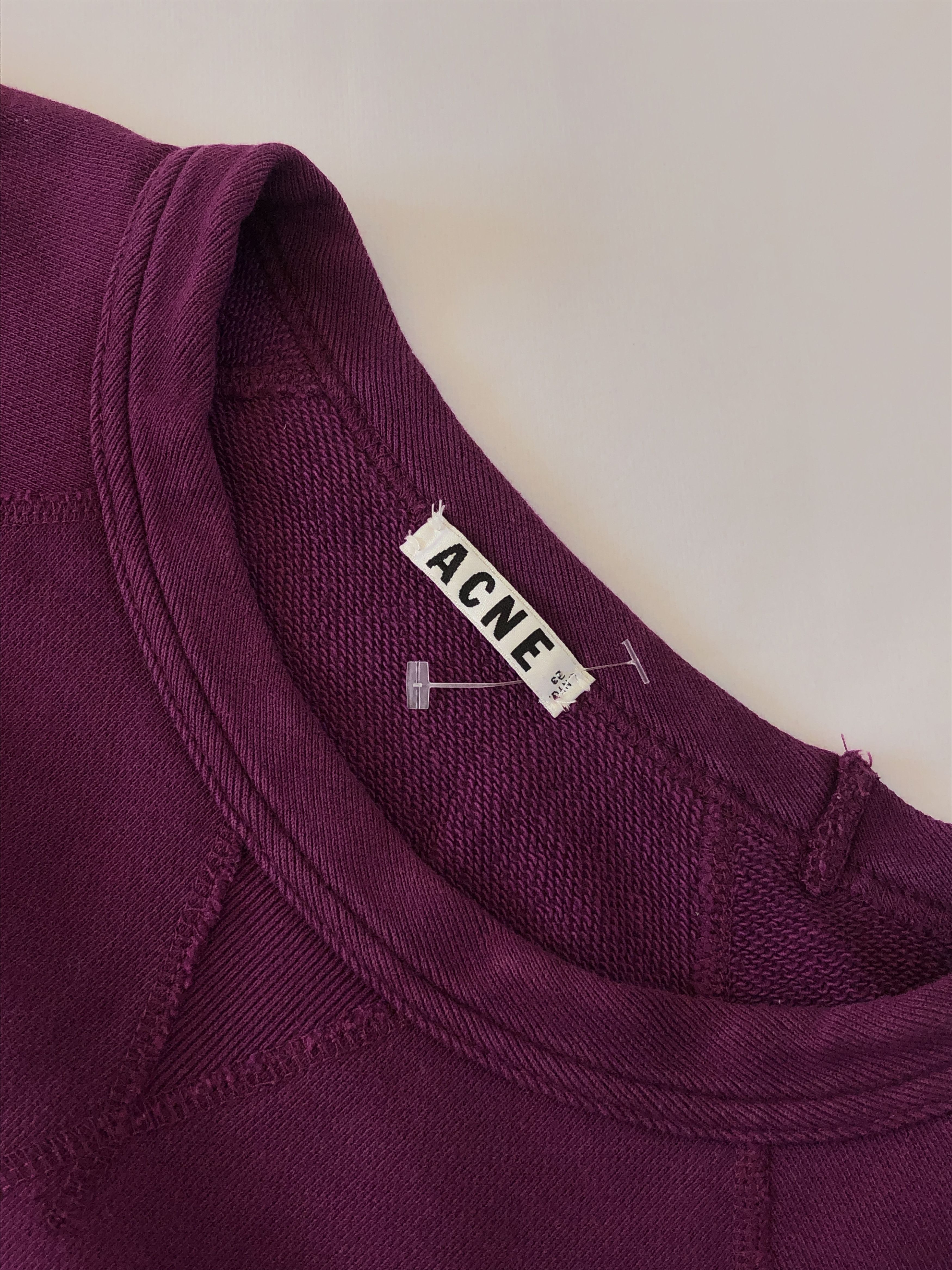 Acne Studios ⚡️QUICK SALE⚡️Acne Studios Purple Sweatshirt Size US S / EU 44-46 / 1 - 3 Thumbnail